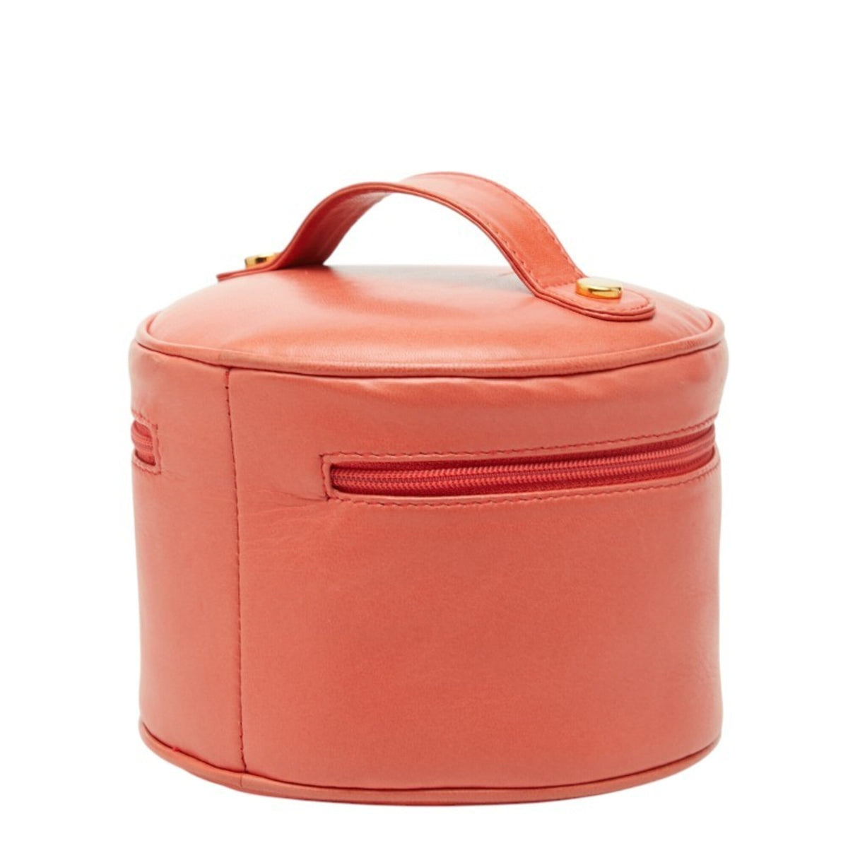 Gucci Pink Pink Orange Leather Vanity Bag (Pre-Owned)