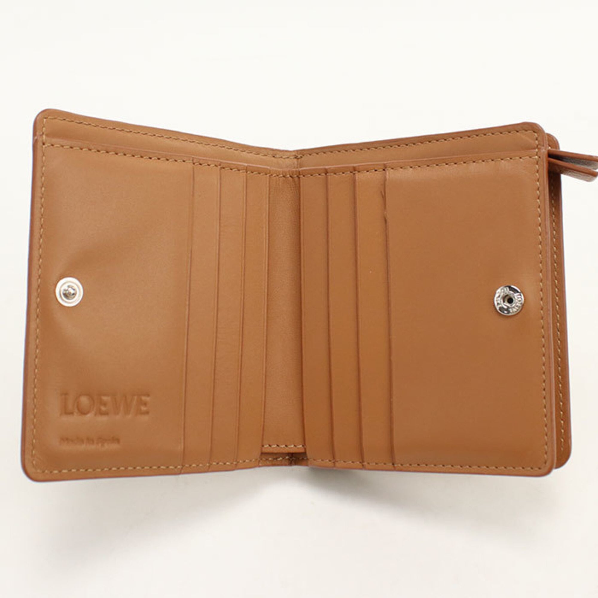 Loewe Brown Leather Wallet (Bi-Fold) (Pre-Owned)