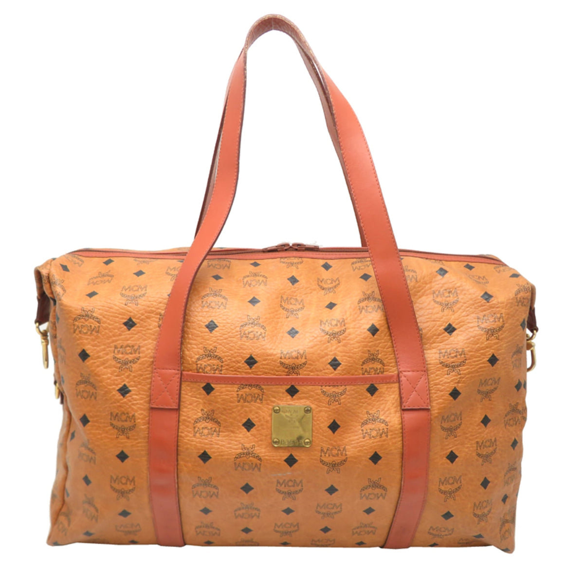 Mcm Brown Pvc Leather (Pre-Owned)