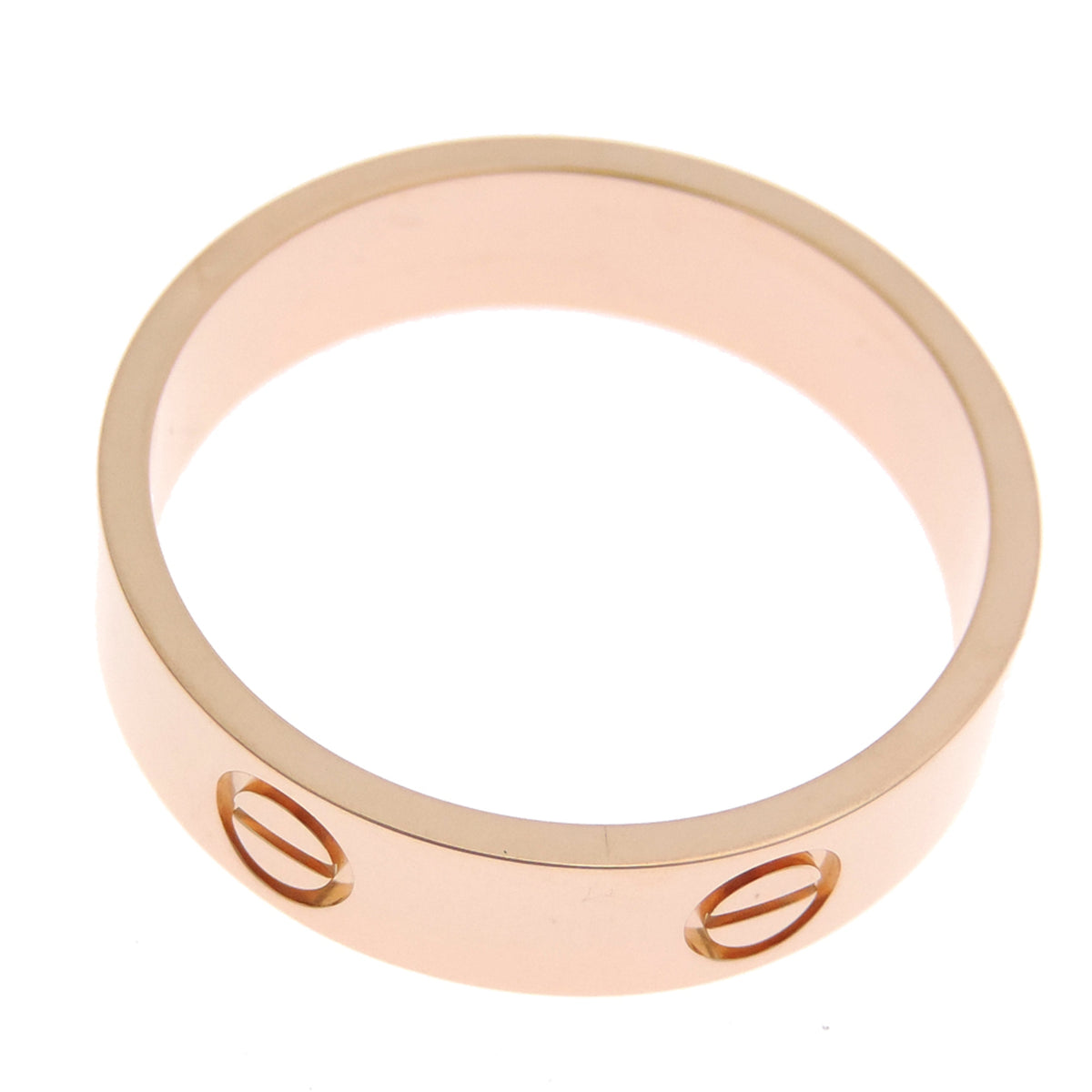 Cartier Pink Gold (18K) Band Ring (Pre-Owned)