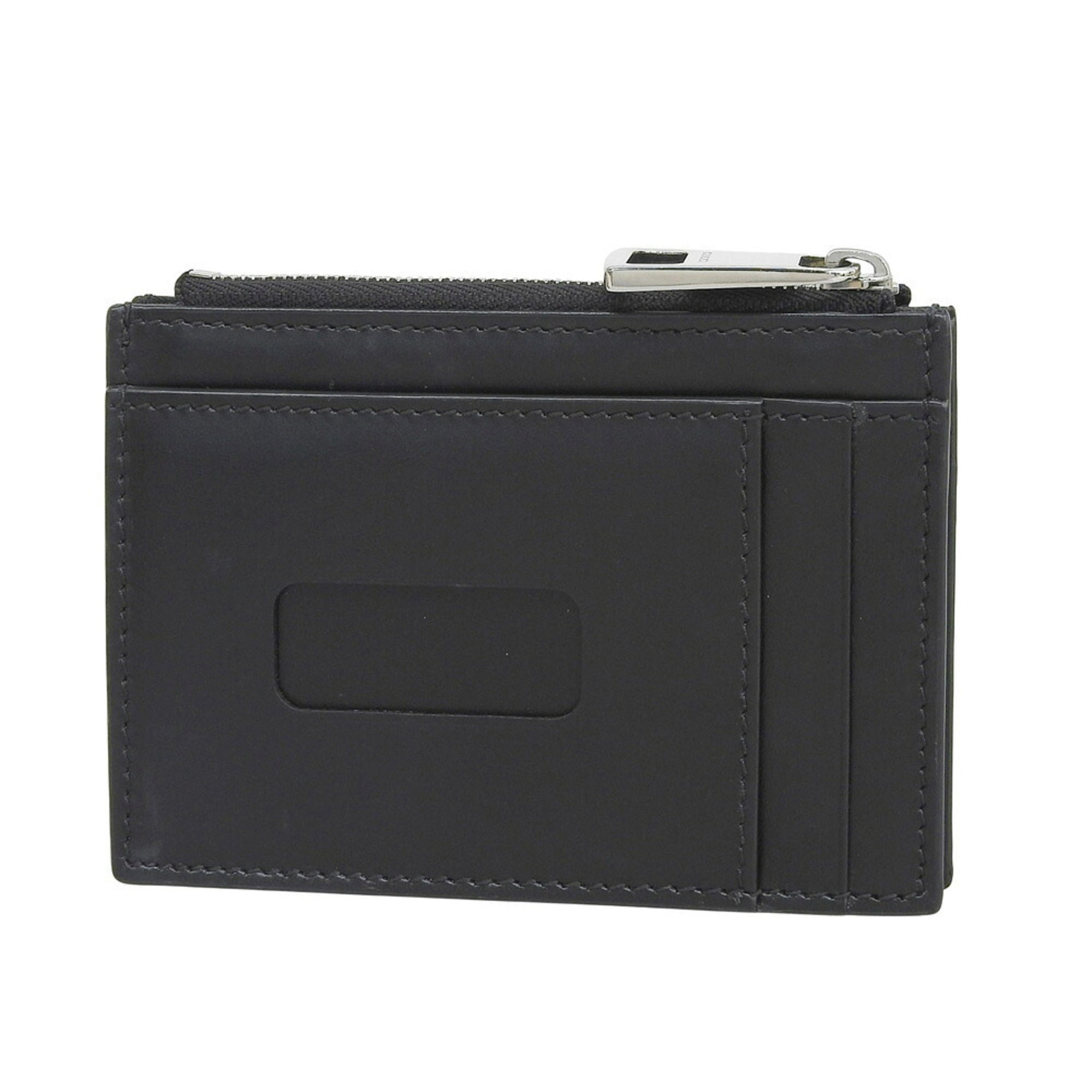 Gucci Black Leather Coin Purse/Coin Case (Pre-Owned)