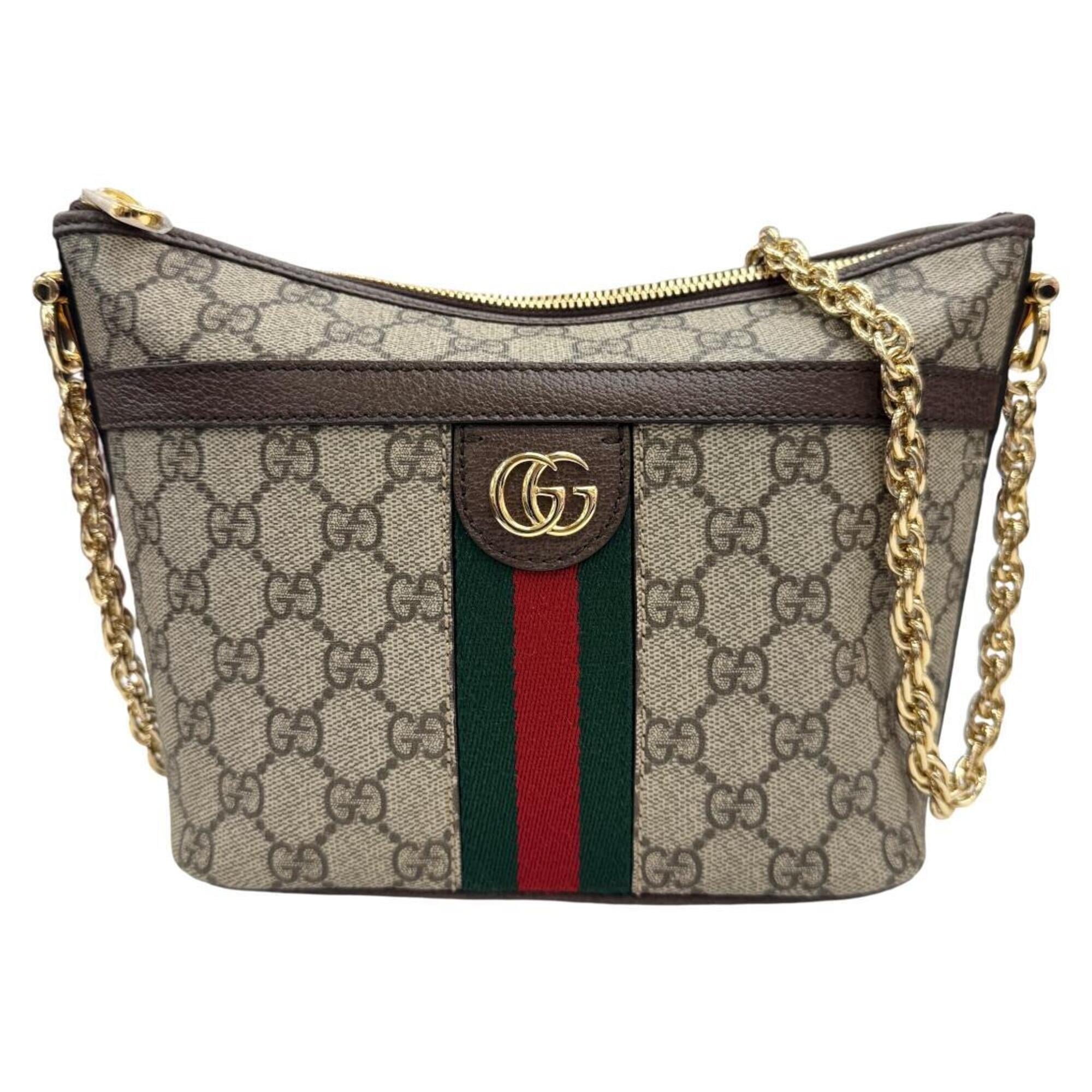 Gucci Ophidia Beige Gg Supreme Tote Bag (Pre-Owned)