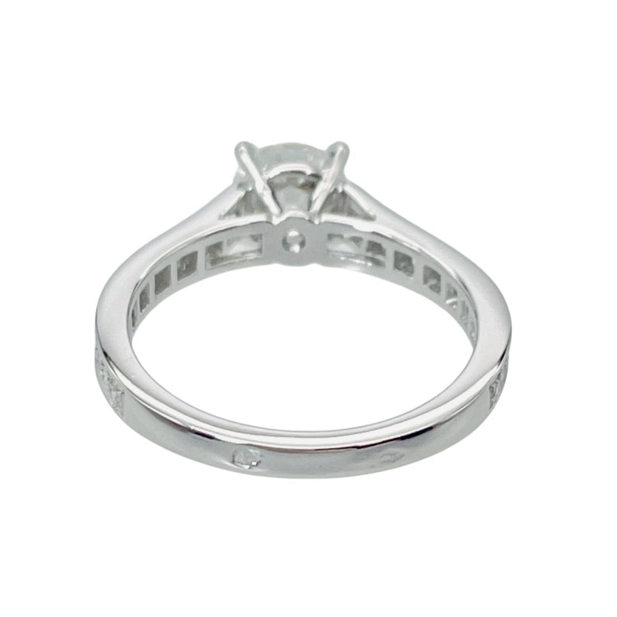 Cartier Platinum Platinum 950 Band Ring (Pre-Owned)