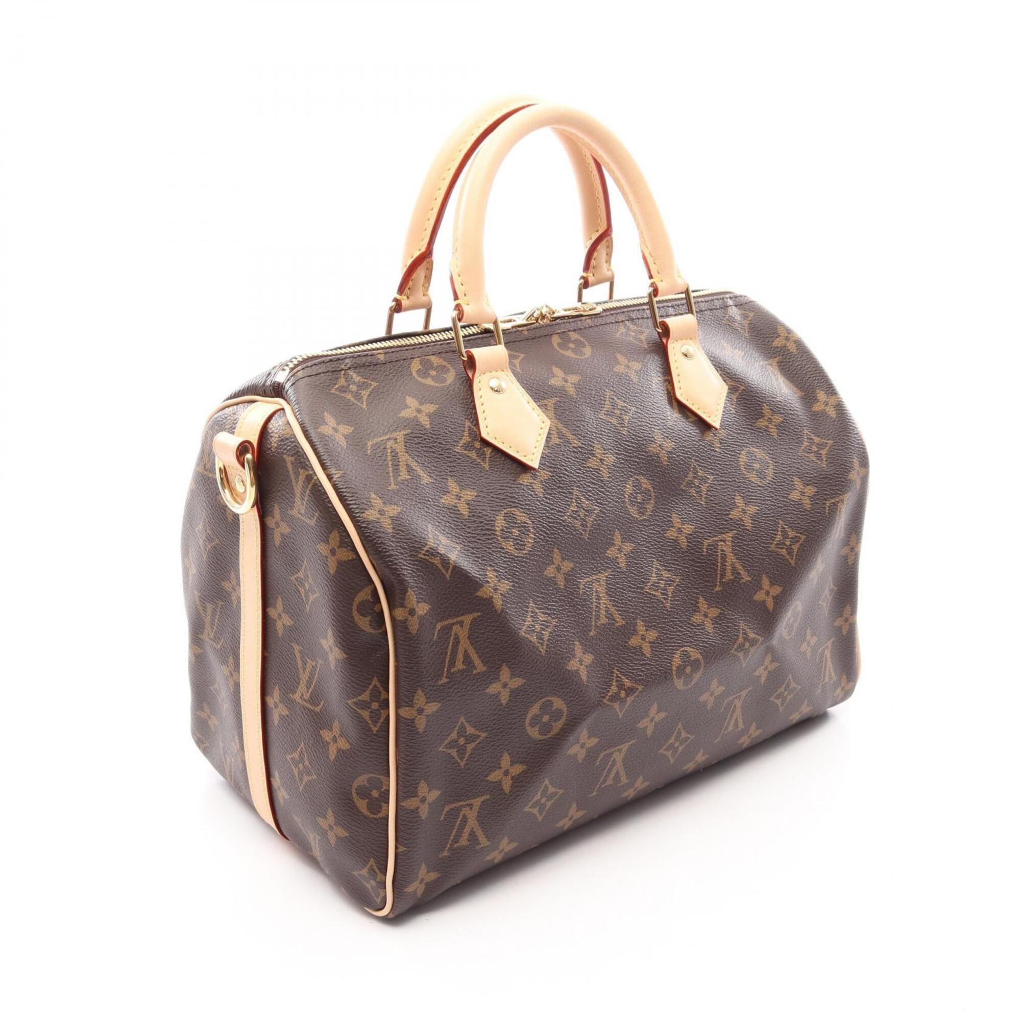 Louis Vuitton Brown Monogram Pvc Leather Handbag (Pre-Owned)