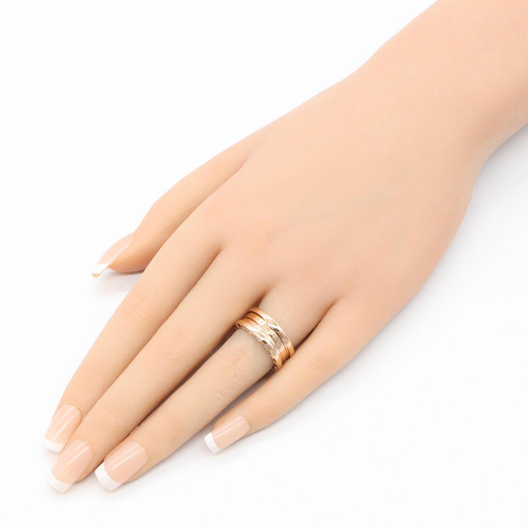 Bvlgari Gold Pink Gold (18K) Band Ring (Pre-Owned)