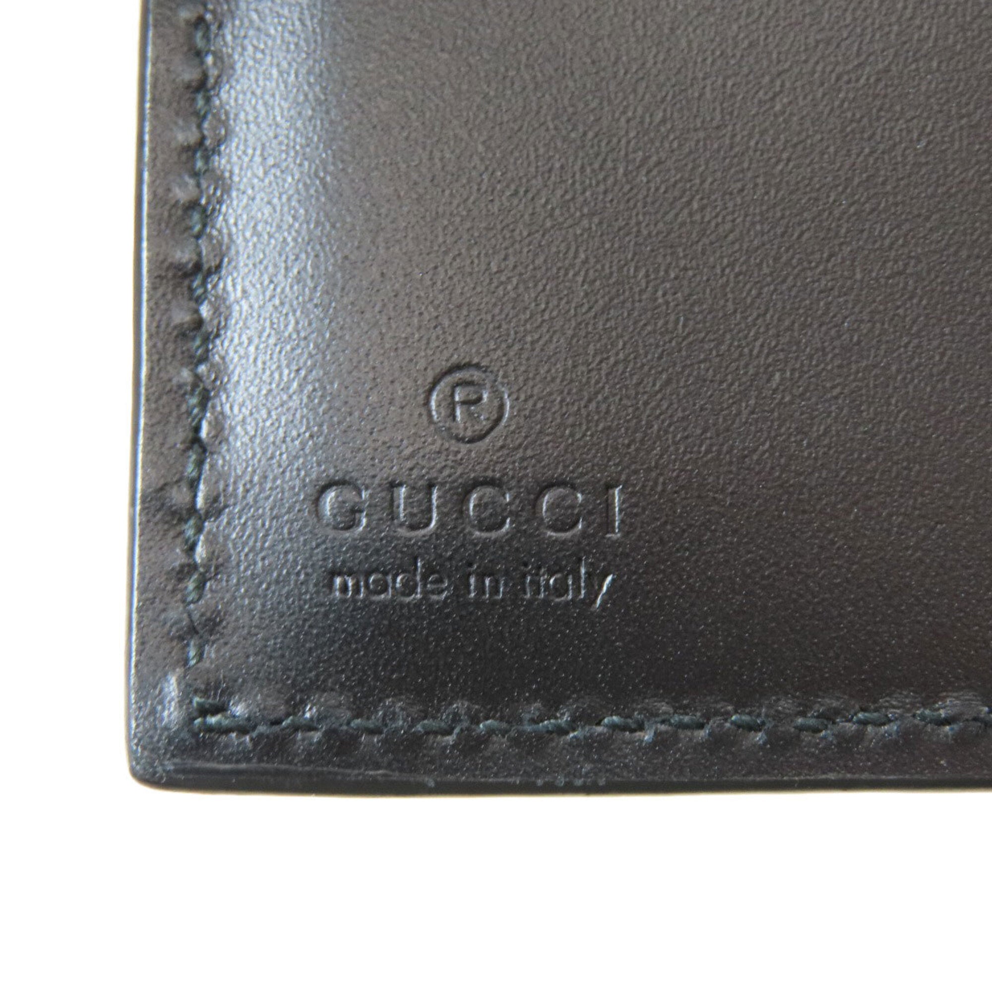 Gucci Black Leather Wallet (Bi-Fold) (Pre-Owned)