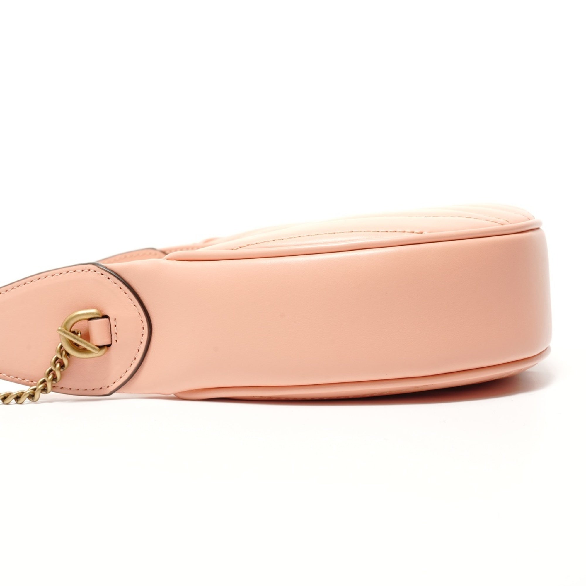 Gucci Gg Marmont Pink Shoulder Bag (Pre-Owned)