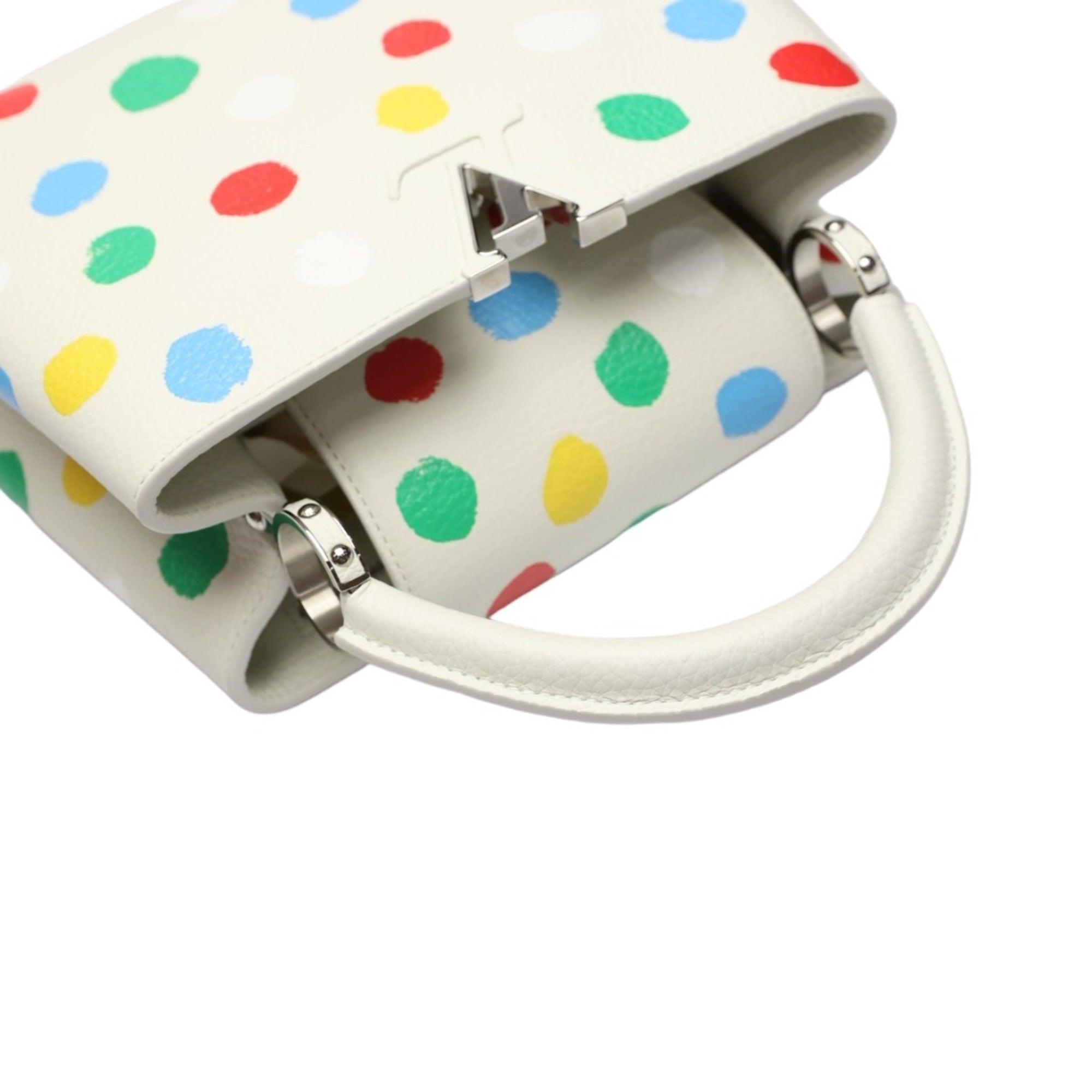 Louis Vuitton White Handbag Shoulder Bag (Pre-Owned)
