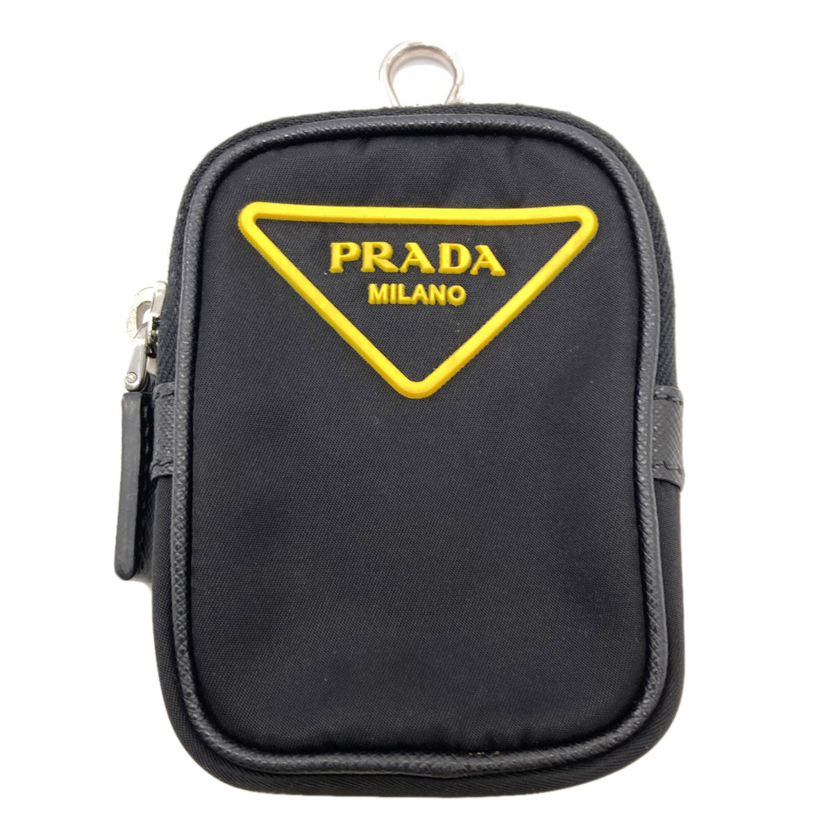 Prada Black Nylon Pouch Shoulder Bag (Pre-Owned)