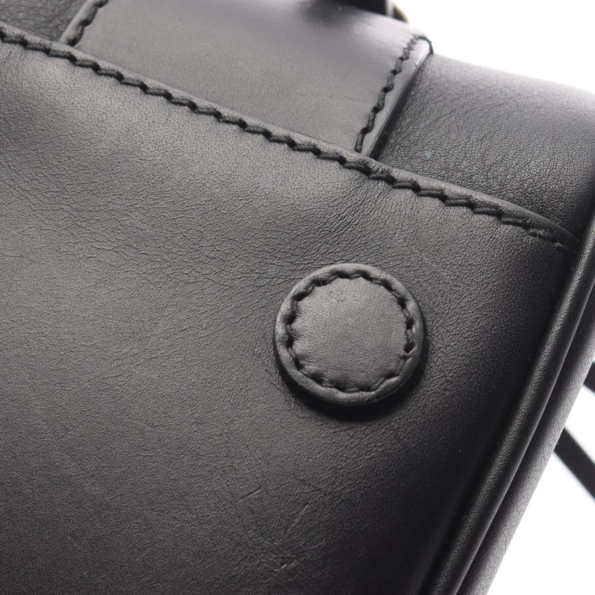 Jimmy Choo Black Leather Handbag (Pre-Owned)