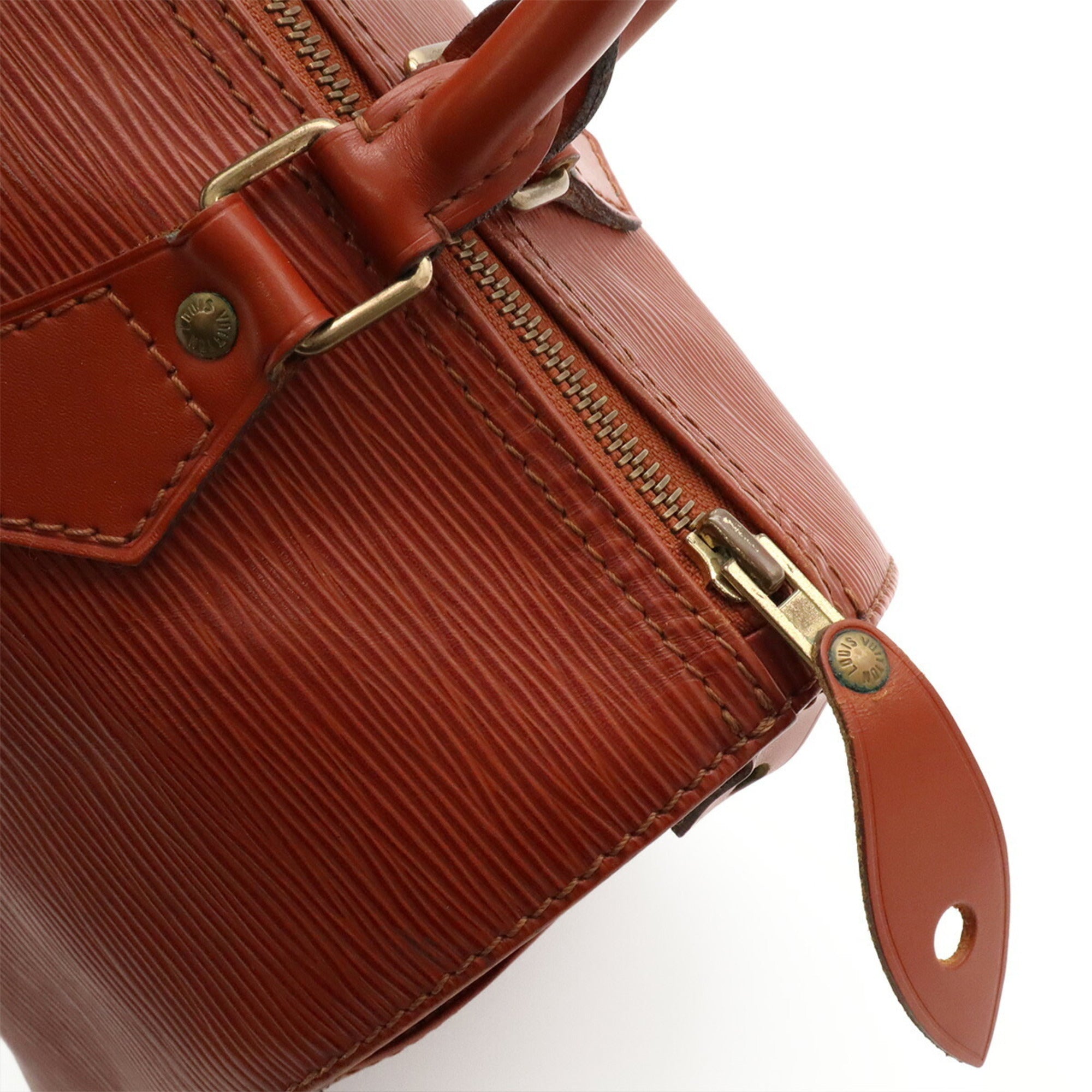 Louis Vuitton Kenyan Brown Epi Leather Boston Bag Handbag (Pre-Owned)