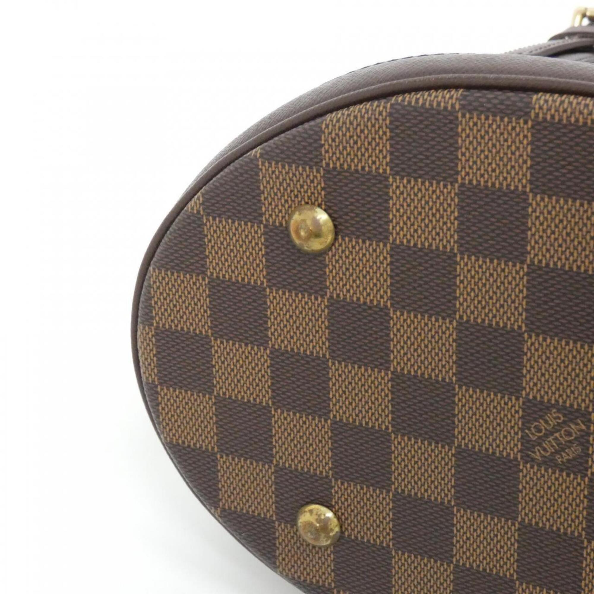 Louis Vuitton Brown Coated Canvas Shoulder Bag (Pre-Owned)
