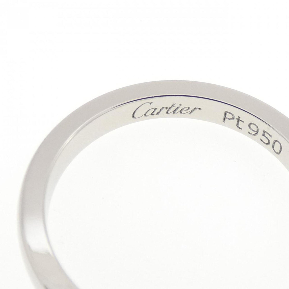 Cartier Platinum 950 Band Ring (Pre-Owned)