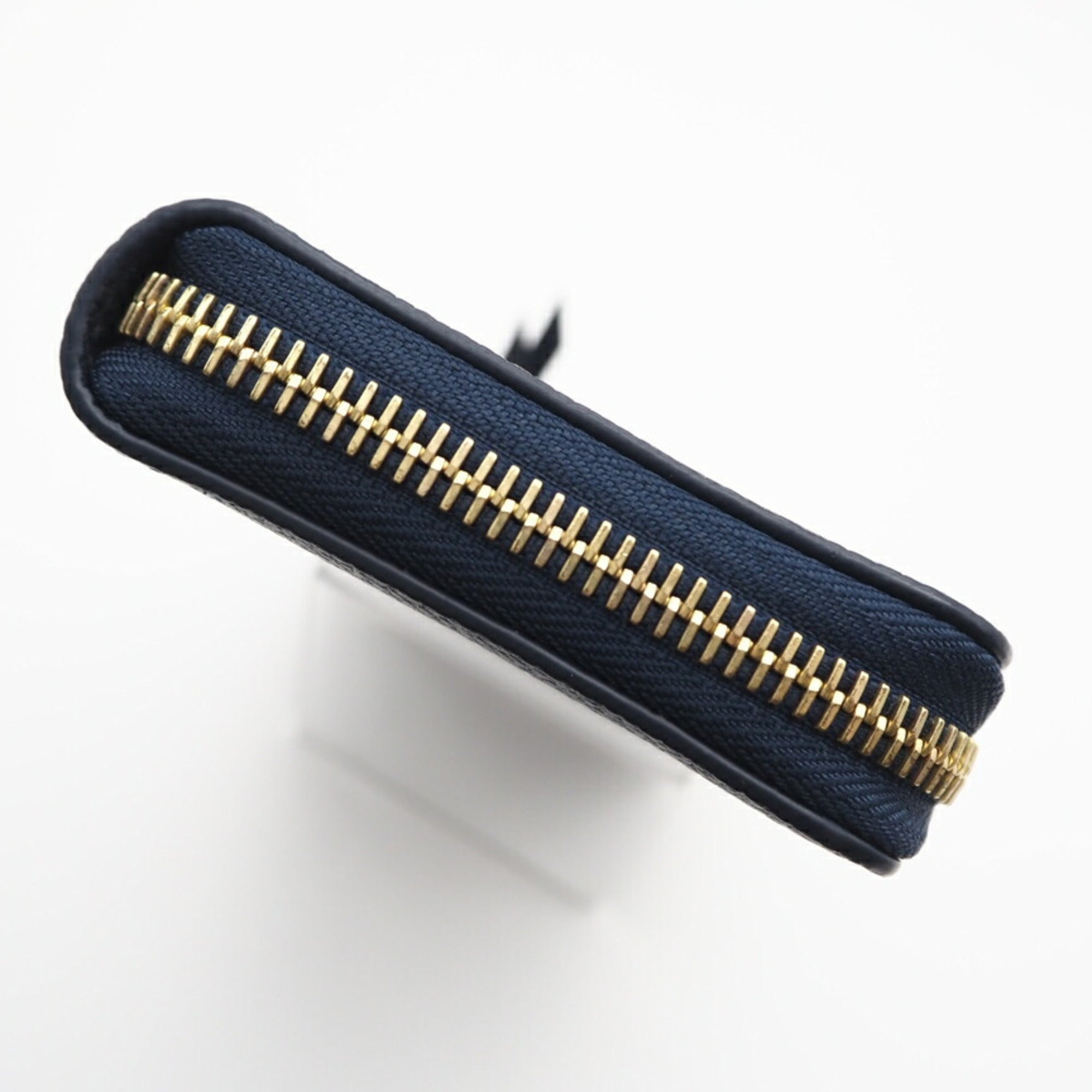Louis Vuitton Empreinte Bicolor Navy Leather Long Wallet (Bi-Fold) (Pre-Owned)