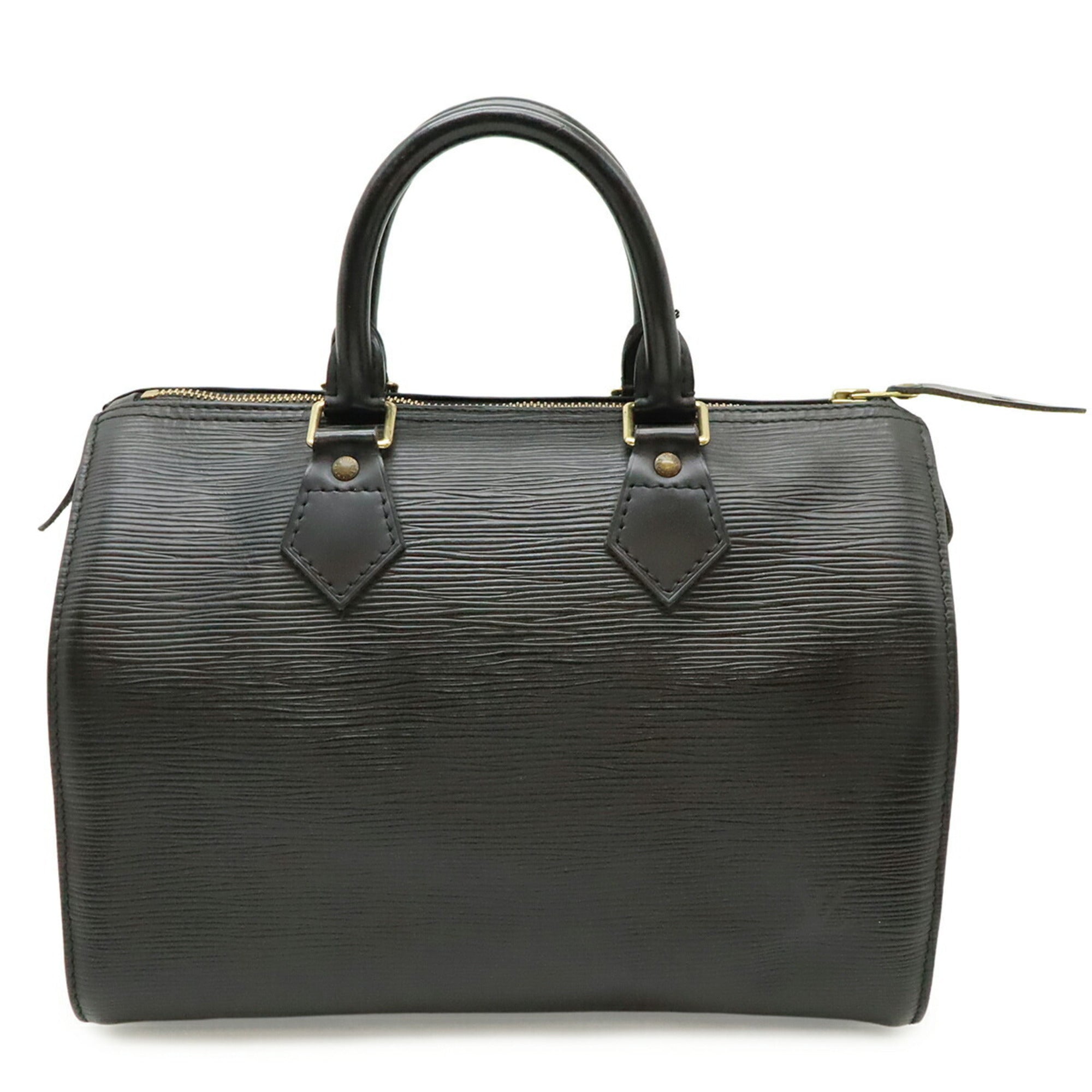 Louis Vuitton Black Noir Epi Leather Handbag (Pre-Owned)