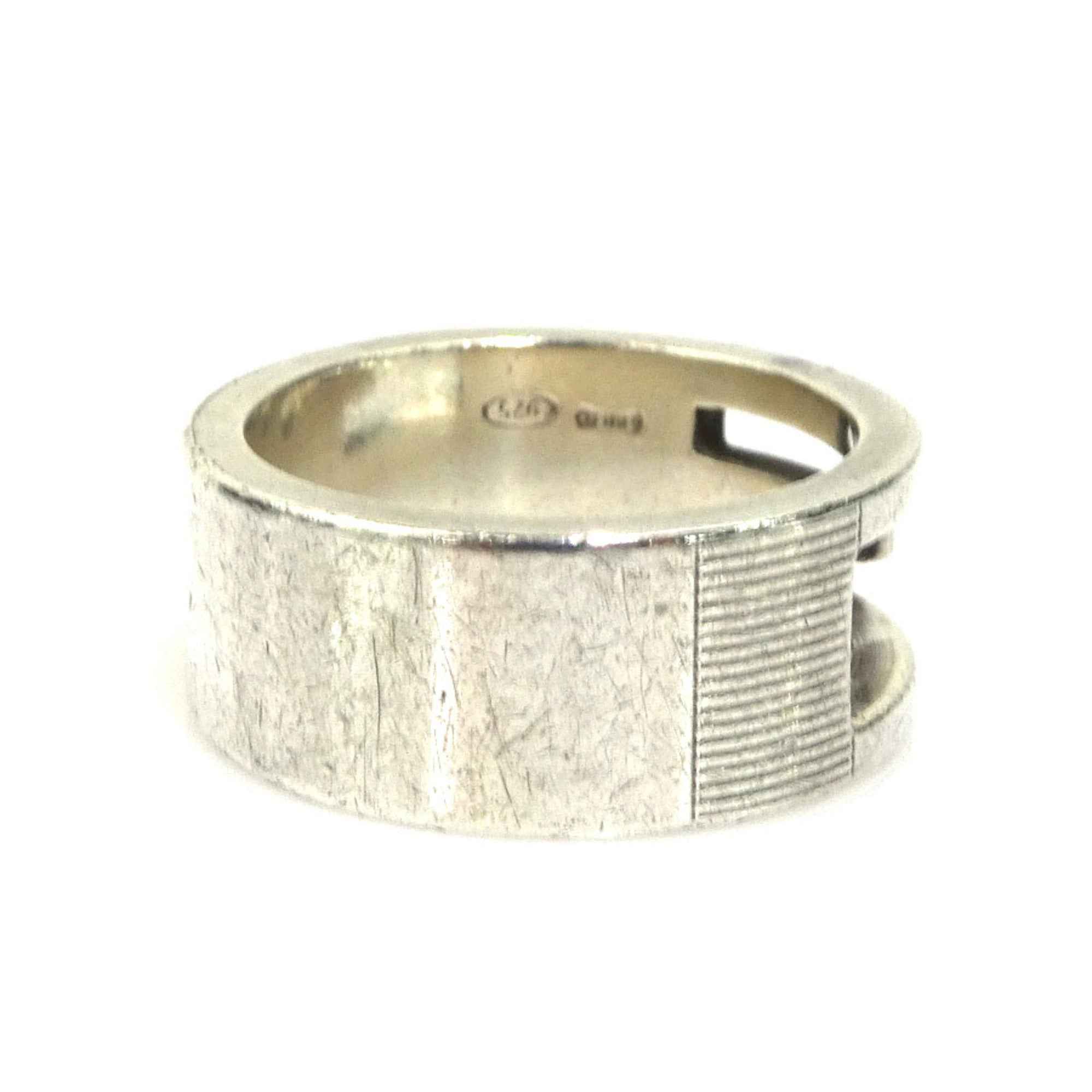 Gucci Silver Silver 925 Band Ring (Pre-Owned)
