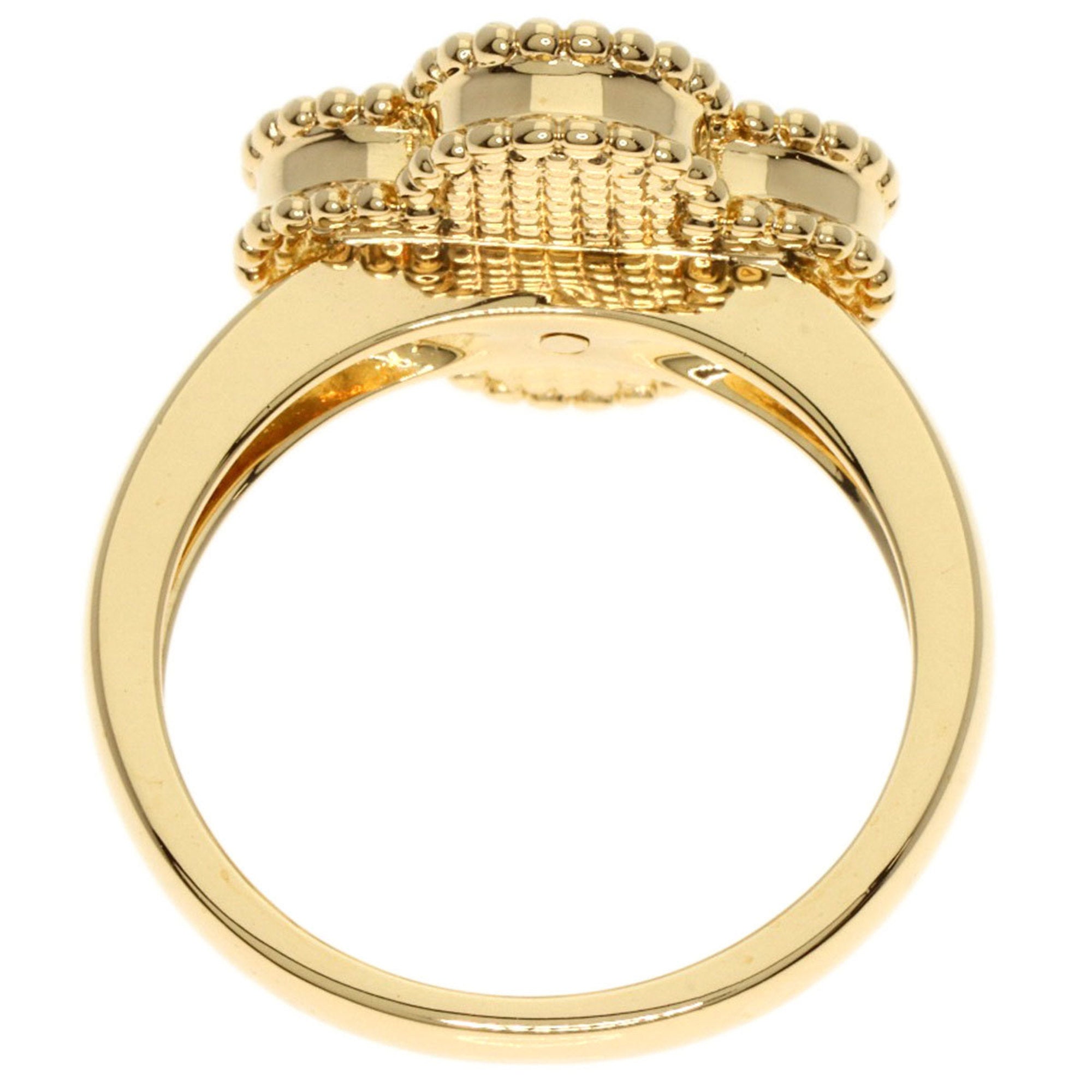 Van Cleef & Arpels Alhambra Yellow Band Ring (Pre-Owned)