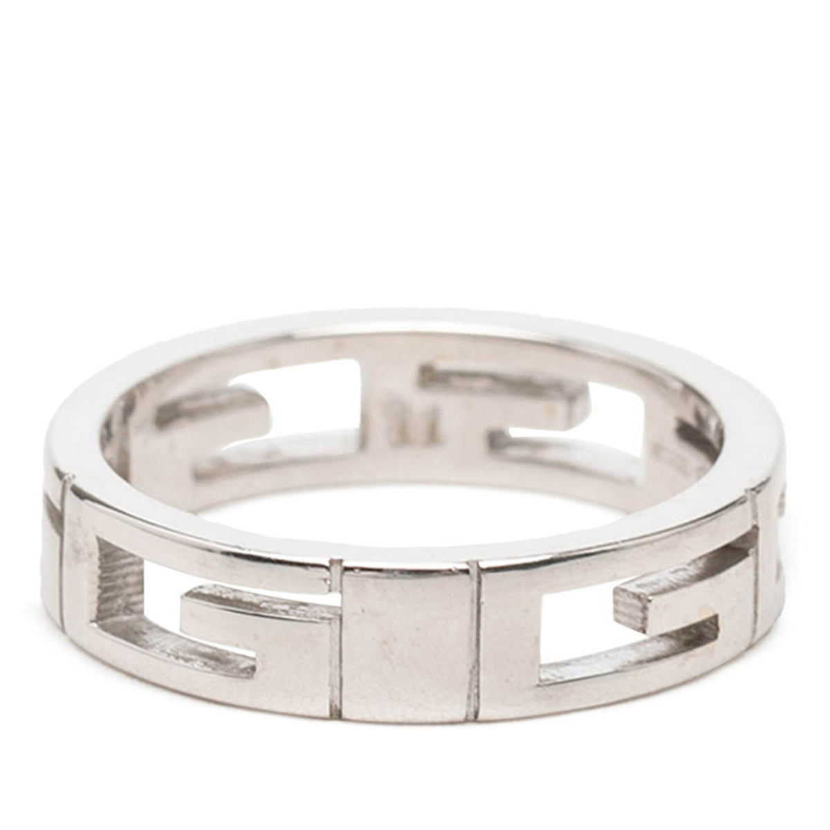 Gucci White Gold (18K) Band Ring (Pre-Owned)