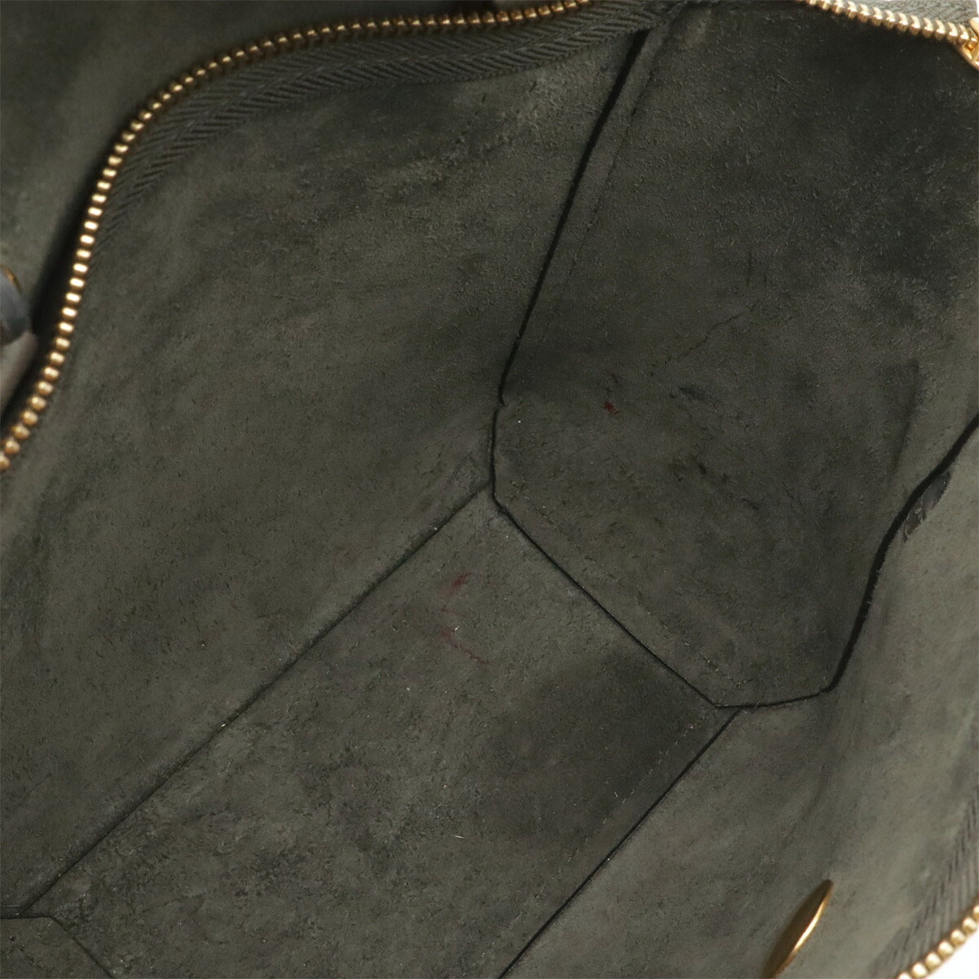 Celine Gray Leather Handbag Shoulder Bag (Pre-Owned)
