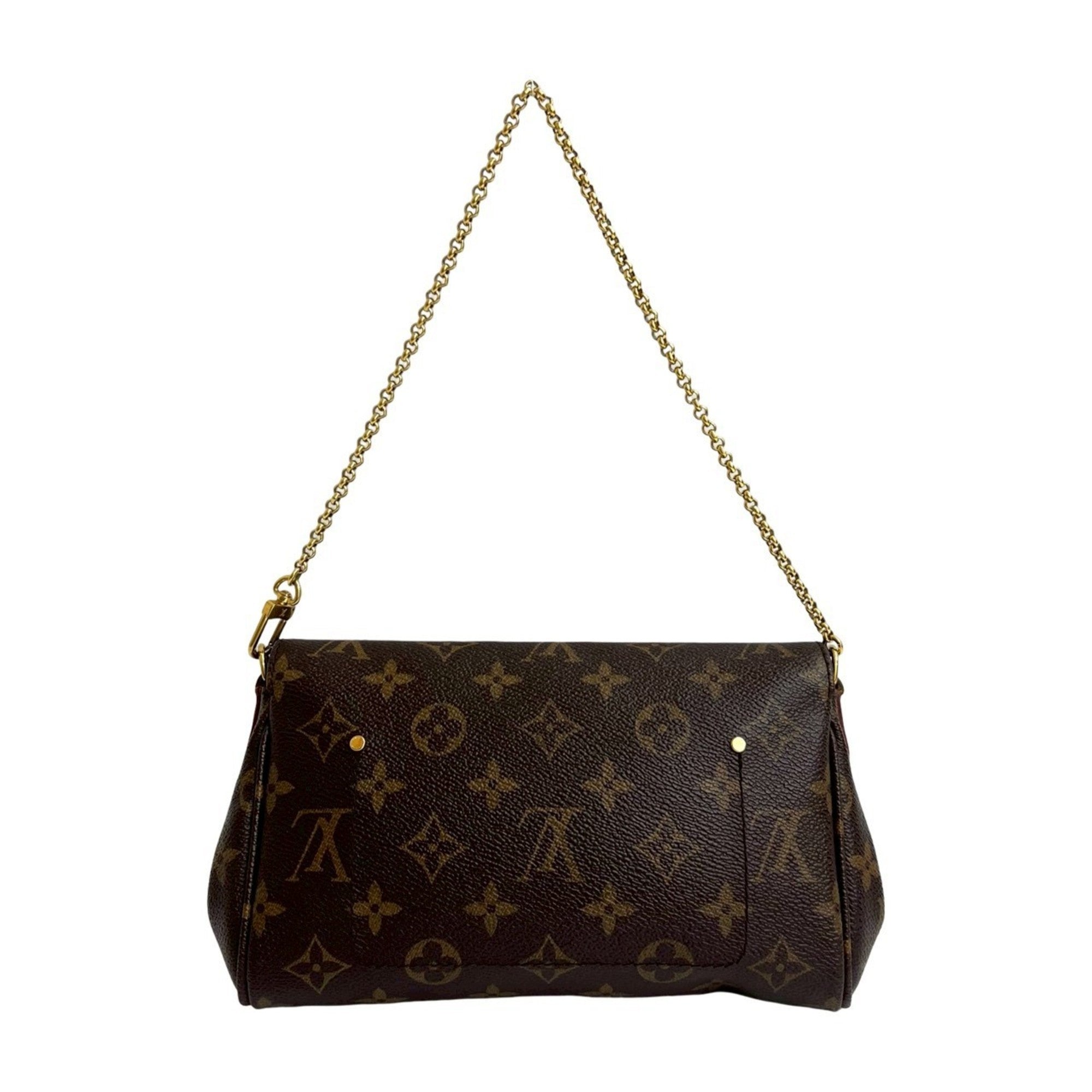 Louis Vuitton Brown Leather Pvc Handbag Shoulder Bag (Pre-Owned)