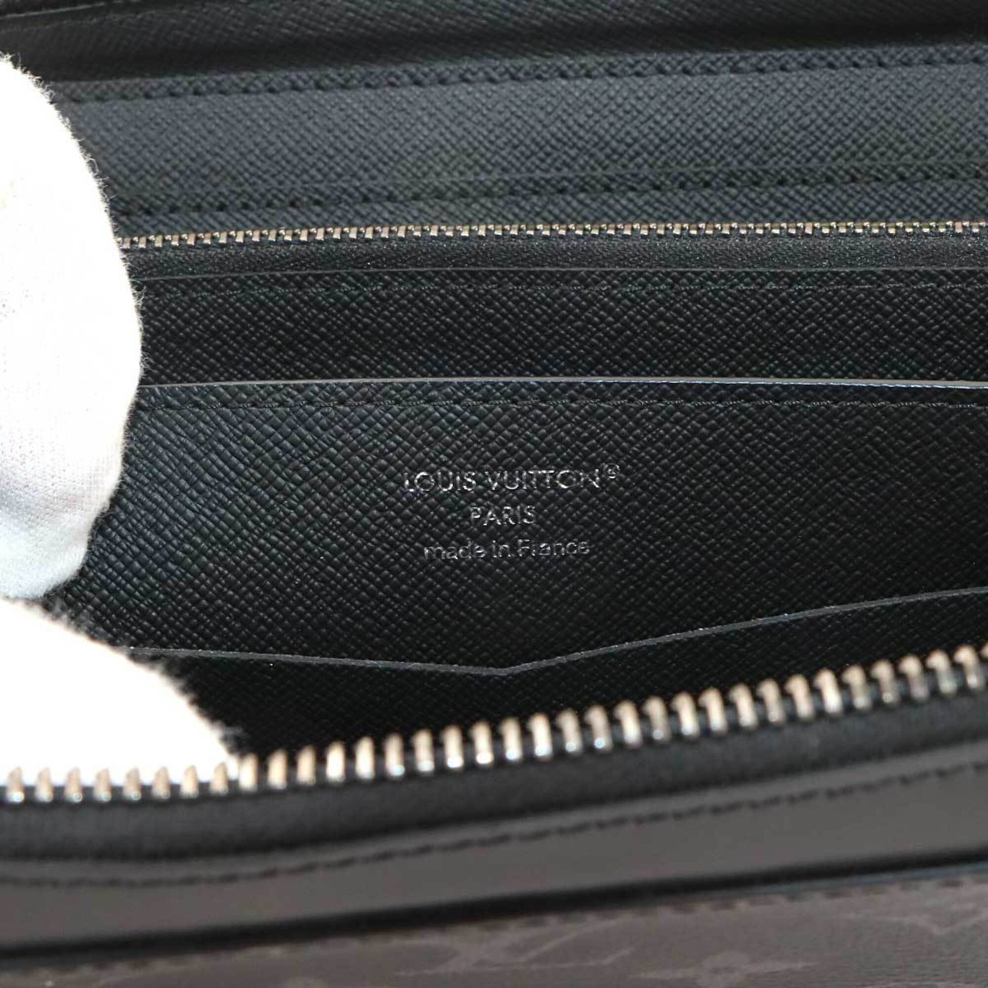 Louis Vuitton Monogram Eclipse Black Monogram Eclipse Monogram Eclipse Wallet (Bi-Fold) (Pre-Owned)
