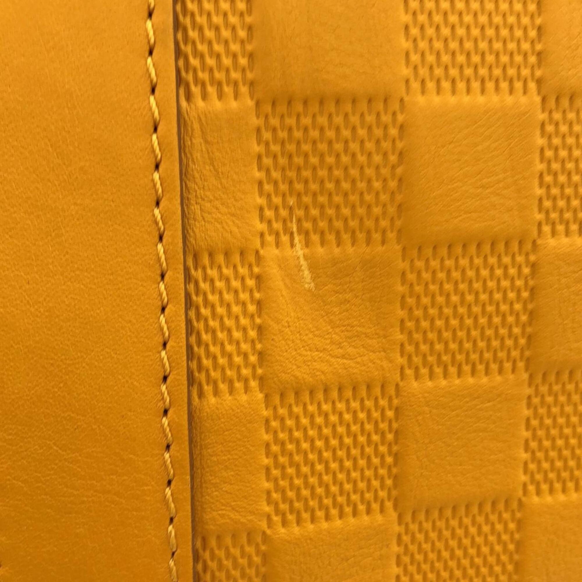 Louis Vuitton Damier Canvas Infini Solar Damier Infini Leather Handbag (Pre-Owned)