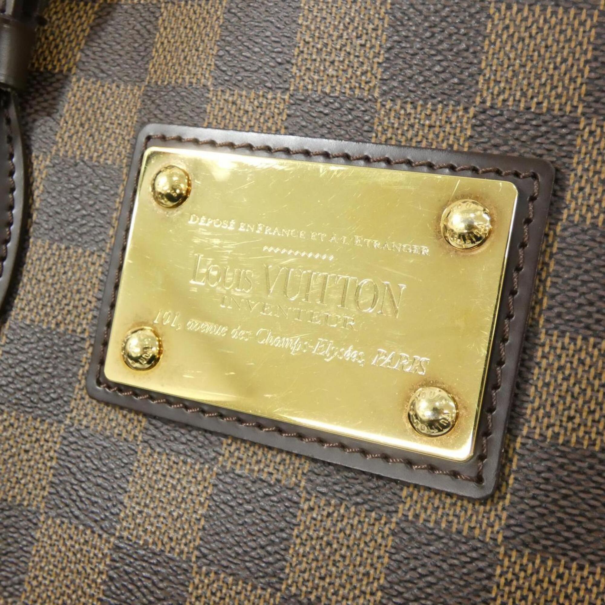 Louis Vuitton Damier Damier Canvas Ebene Damier Canvas Handbag (Pre-Owned)