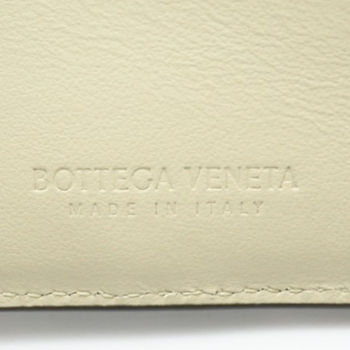 Bottega Veneta Khaki Leather Wallet (Bi-Fold) (Pre-Owned)