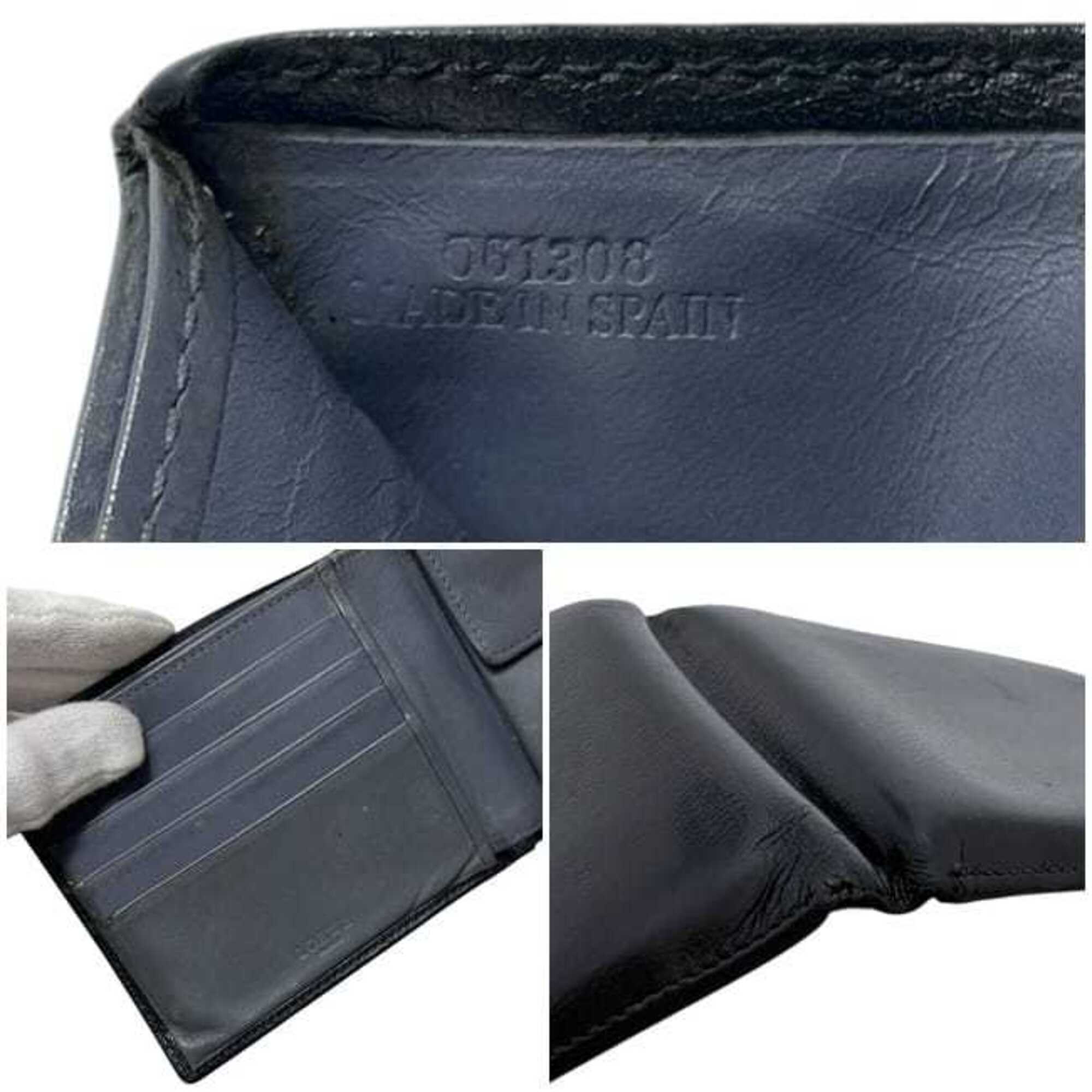 Loewe Black Leather Wallet (Bi-Fold) (Pre-Owned)