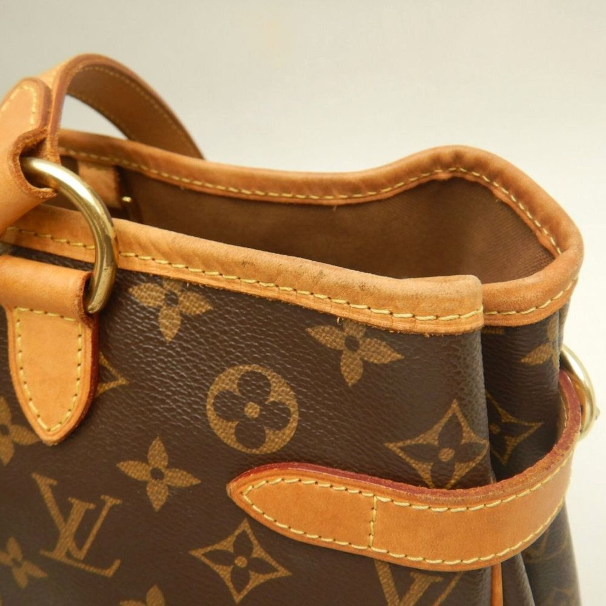 Louis Vuitton Brown Monogram Canvas Tote Bag (Pre-Owned)