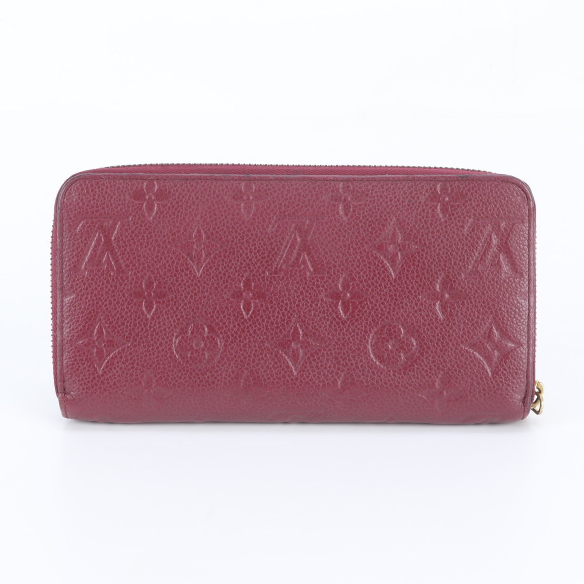 Louis Vuitton Aurore Leather Long Wallet (Bi-Fold) (Pre-Owned)