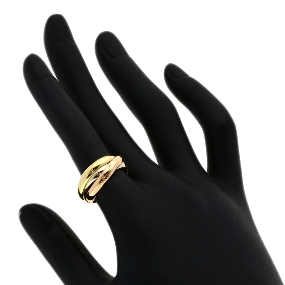 Cartier Trinity Yellow Gold (18K) Pink Gold (18K) White Gold (18K) Band Ring (Pre-Owned)