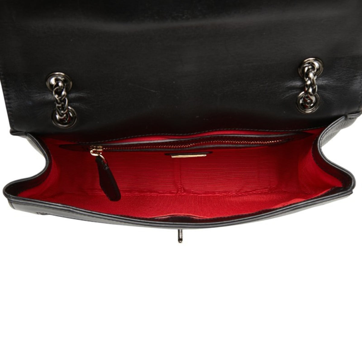 Christian Louboutin Black Leather Shoulder Bag (Pre-Owned)