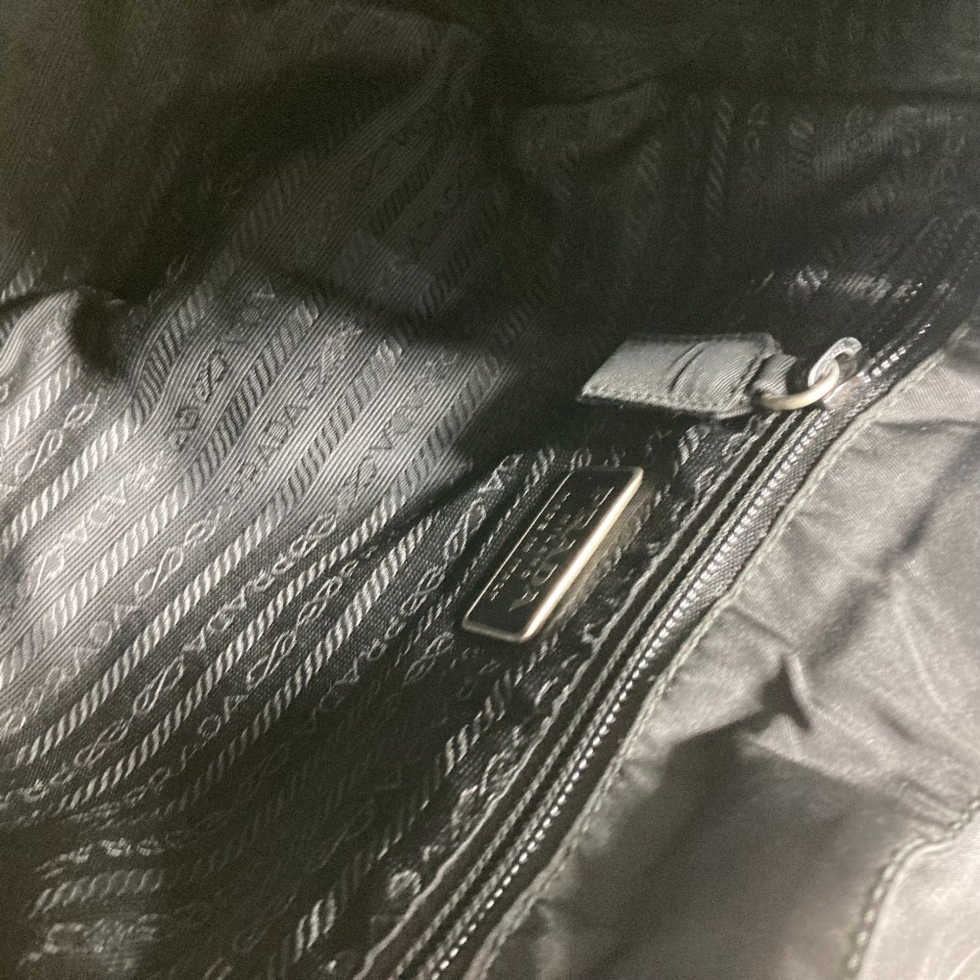 Prada Black Cloth Backpack (Pre-Owned)