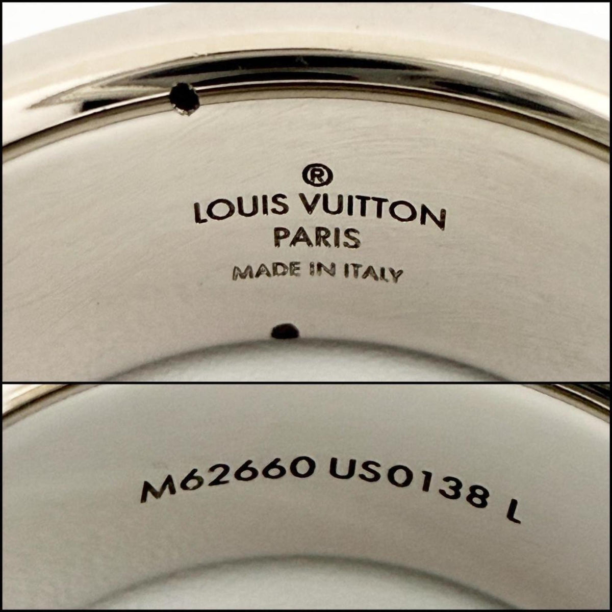 Louis Vuitton Metal Band Ring (Pre-Owned)