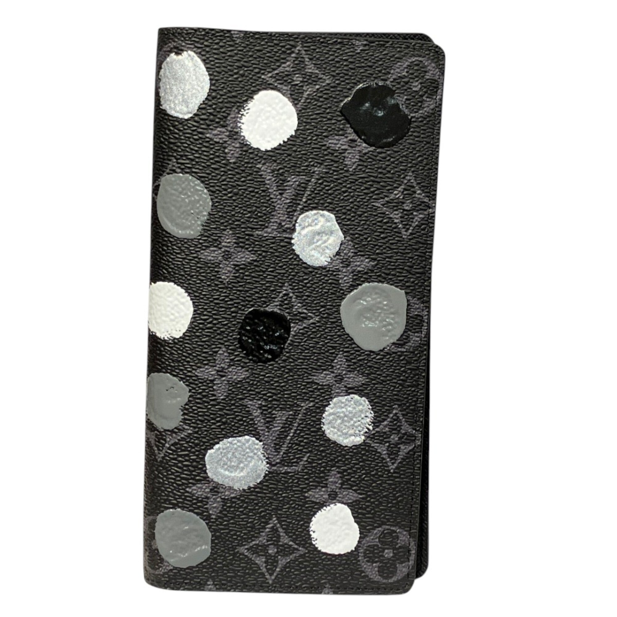 Louis Vuitton Monogram Eclipse Black Monogram Eclipse Long Wallet (Bi-Fold) (Pre-Owned)