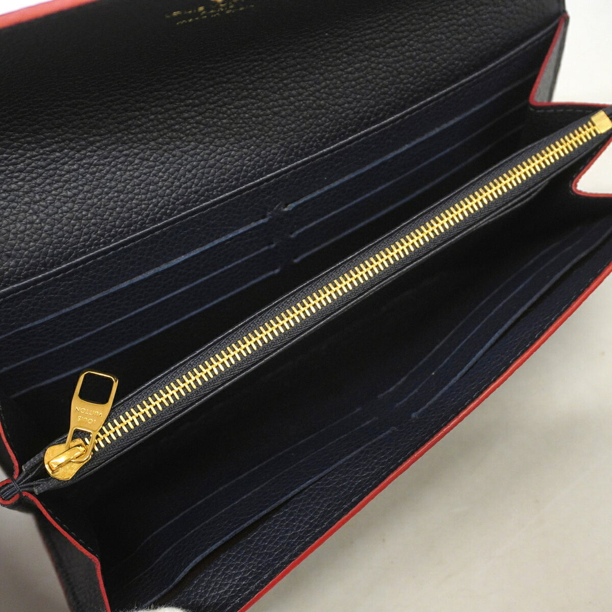 Louis Vuitton Marine Rouge Long Wallet (Bi-Fold) (Pre-Owned)