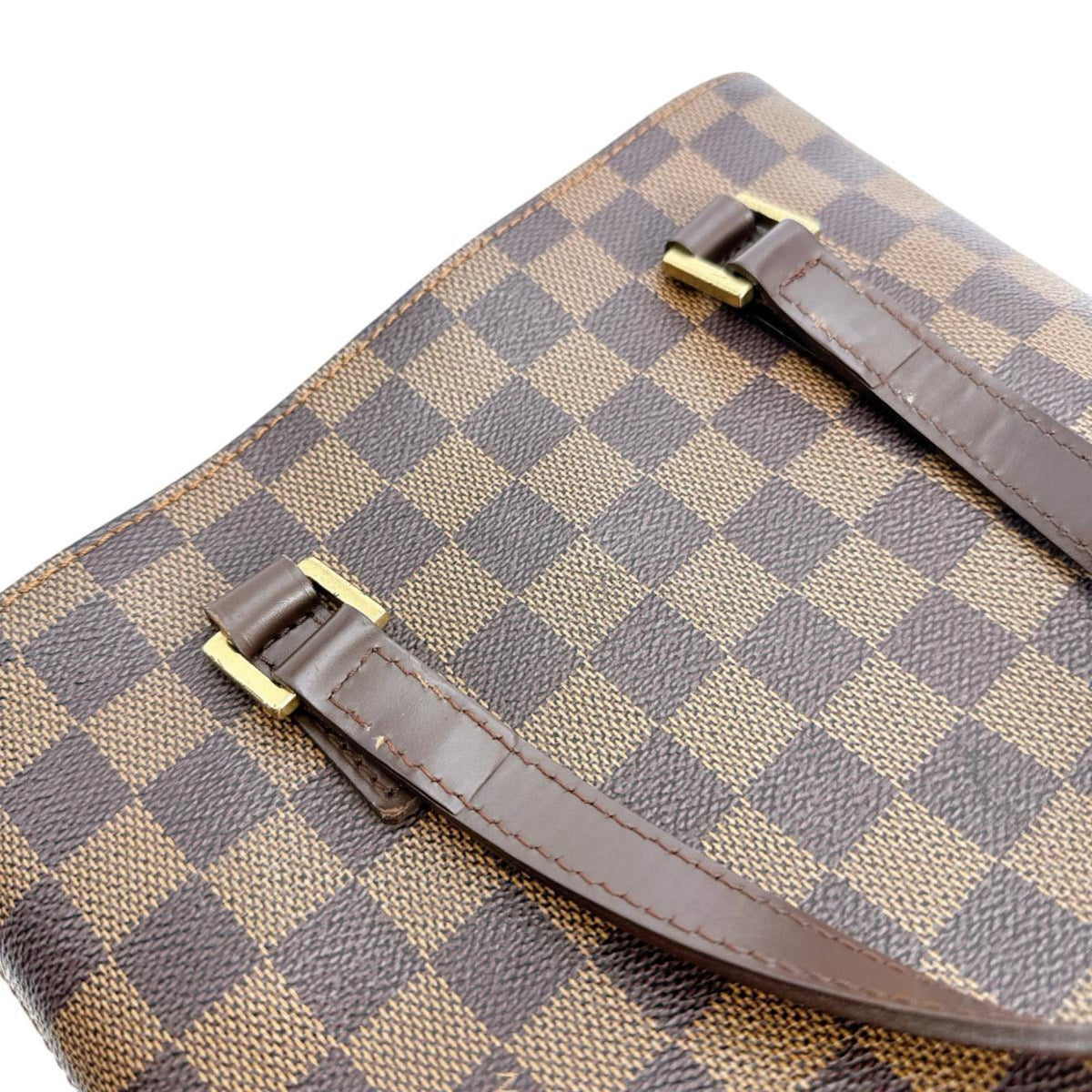 Louis Vuitton Damier Brown Damier Canvas Damier Canvas Handbag (Pre-Owned)