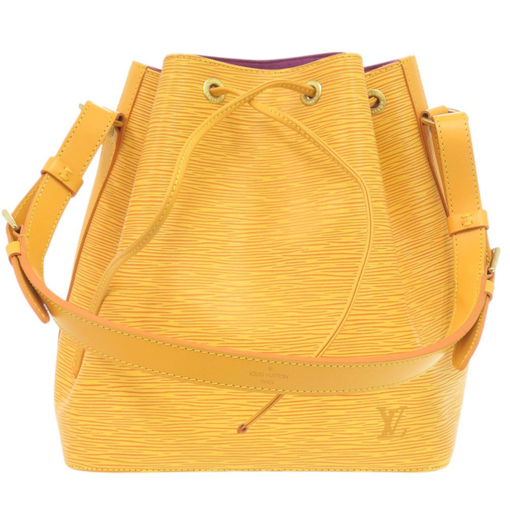 Louis Vuitton Yellow Epi Leather Shoulder Bag (Pre-Owned)