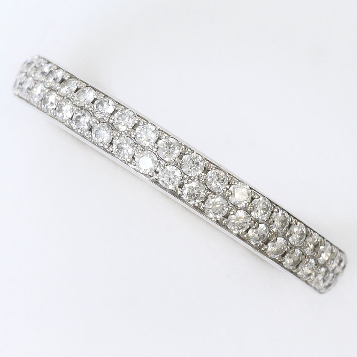 Unbranded White Gold White Gold (18K) Band Ring (Pre-Owned)