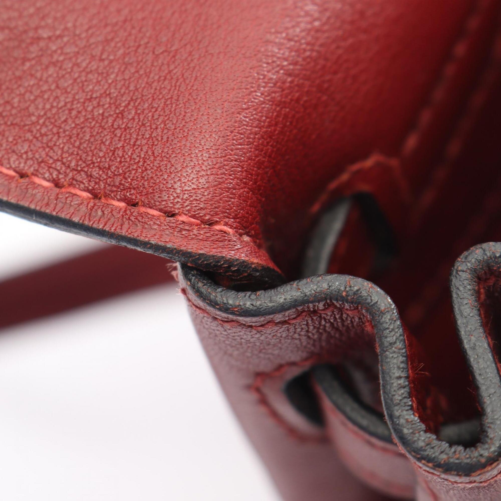 Hermes Bordeaux Gulliver Leather Backpack (Pre-Owned)