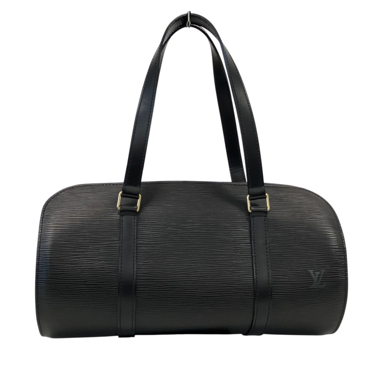 Louis Vuitton Noir Epi Leather Boston Bag (Pre-Owned)