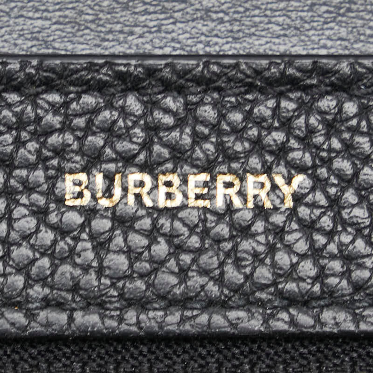 Burberry Black Leather Wallet (Bi-Fold) (Pre-Owned)