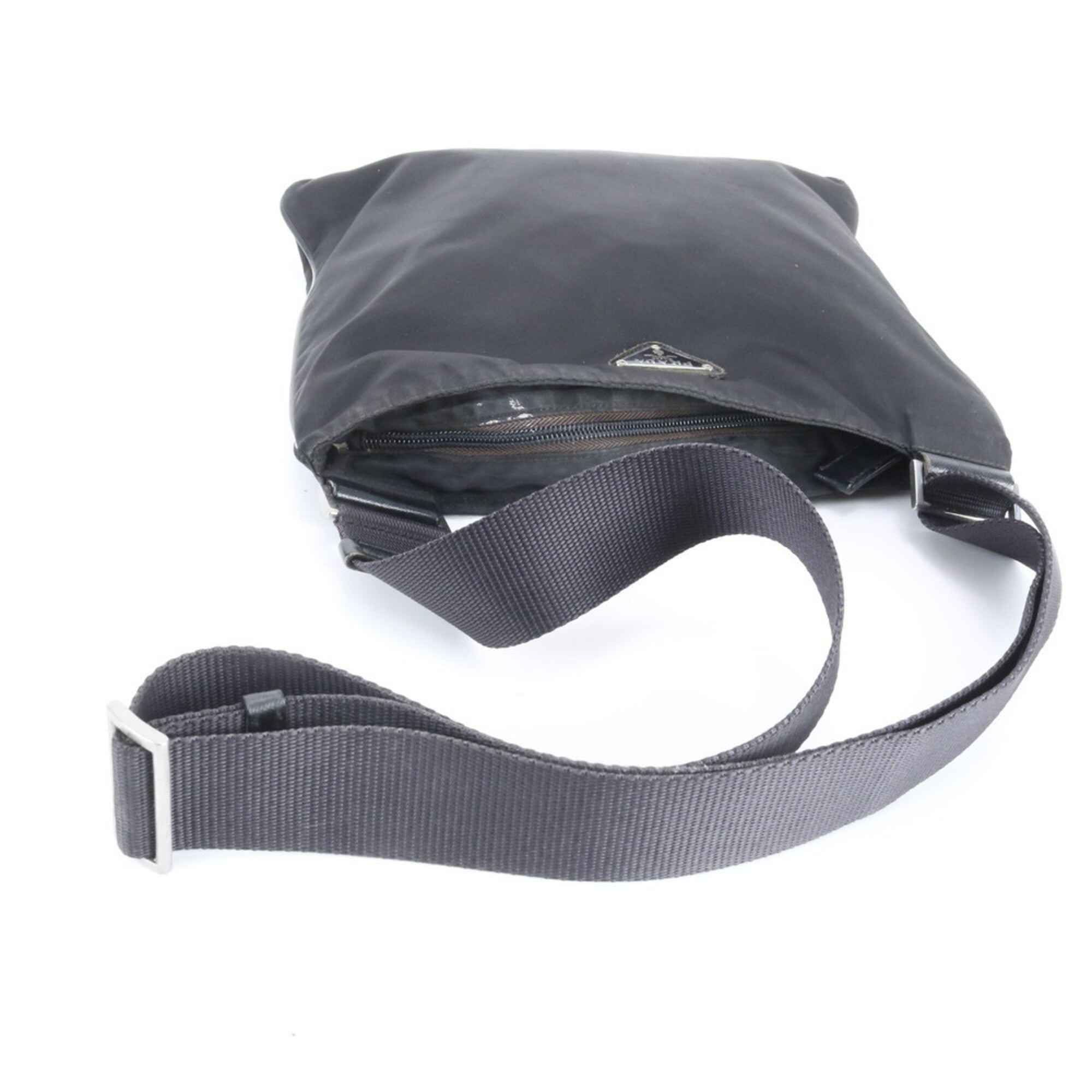 Prada Black Nylon Shoulder Bag (Pre-Owned)