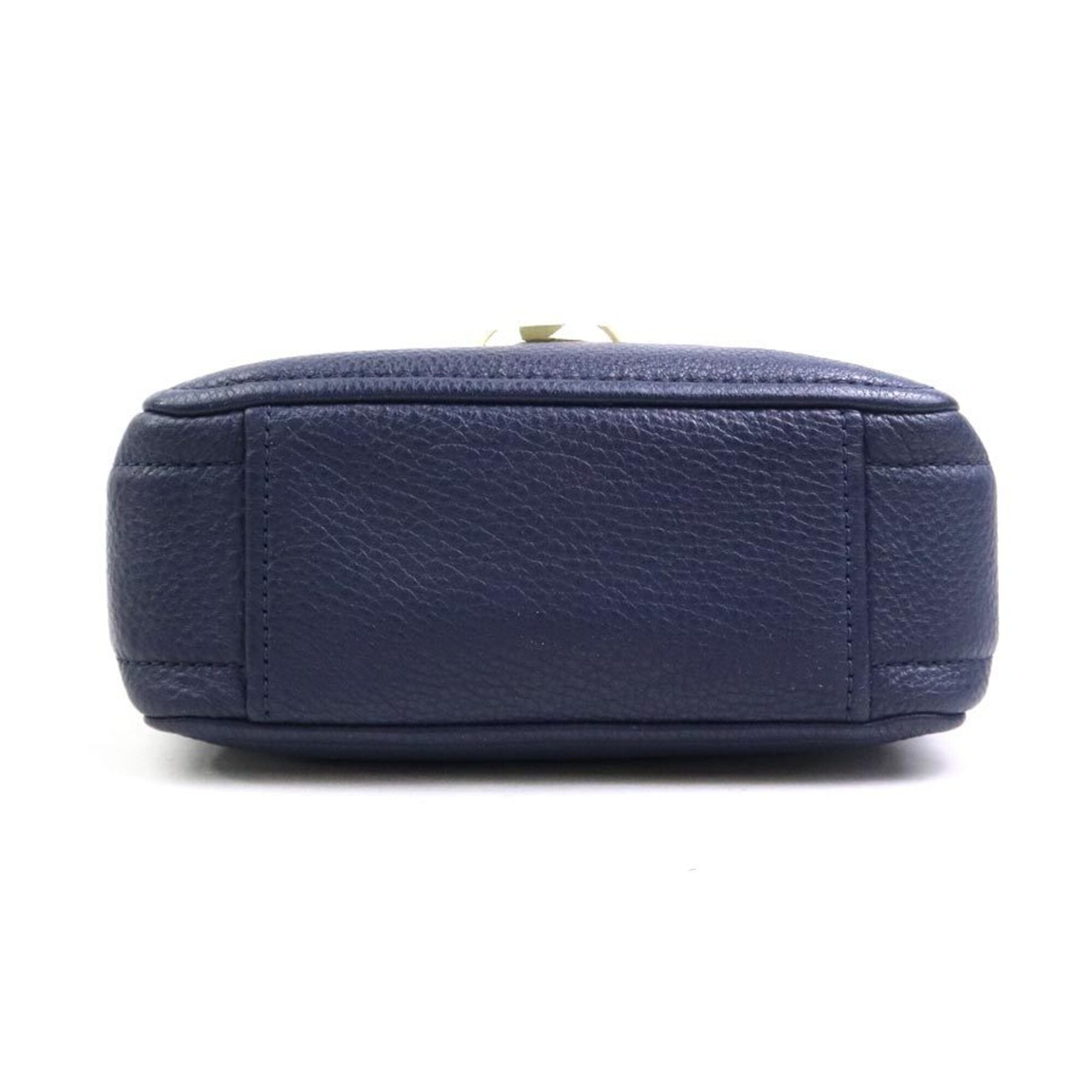 Marc Jacobs Navy Leather Handbag (Pre-Owned)