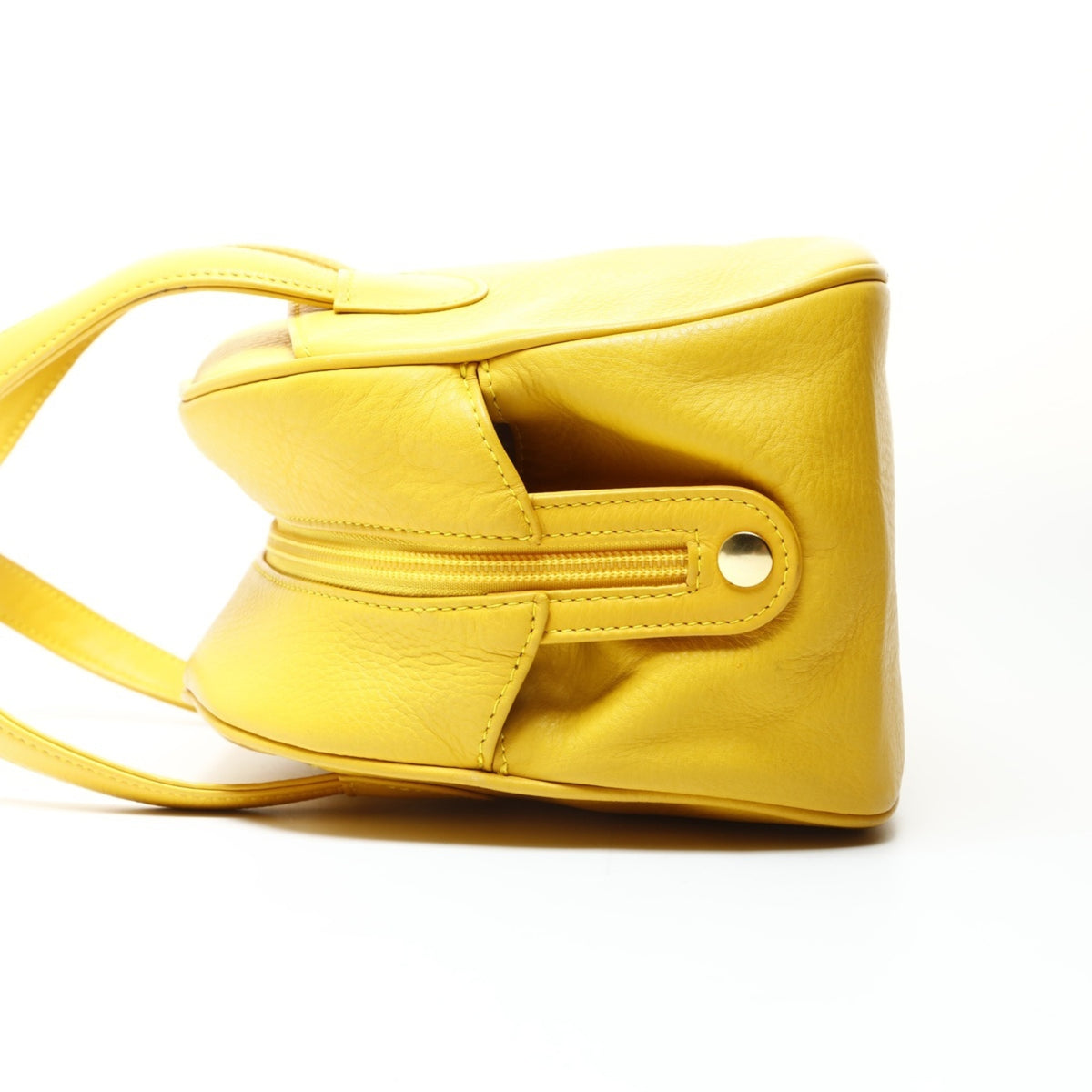 Christian Dior Yellow Leather Handbag (Pre-Owned)