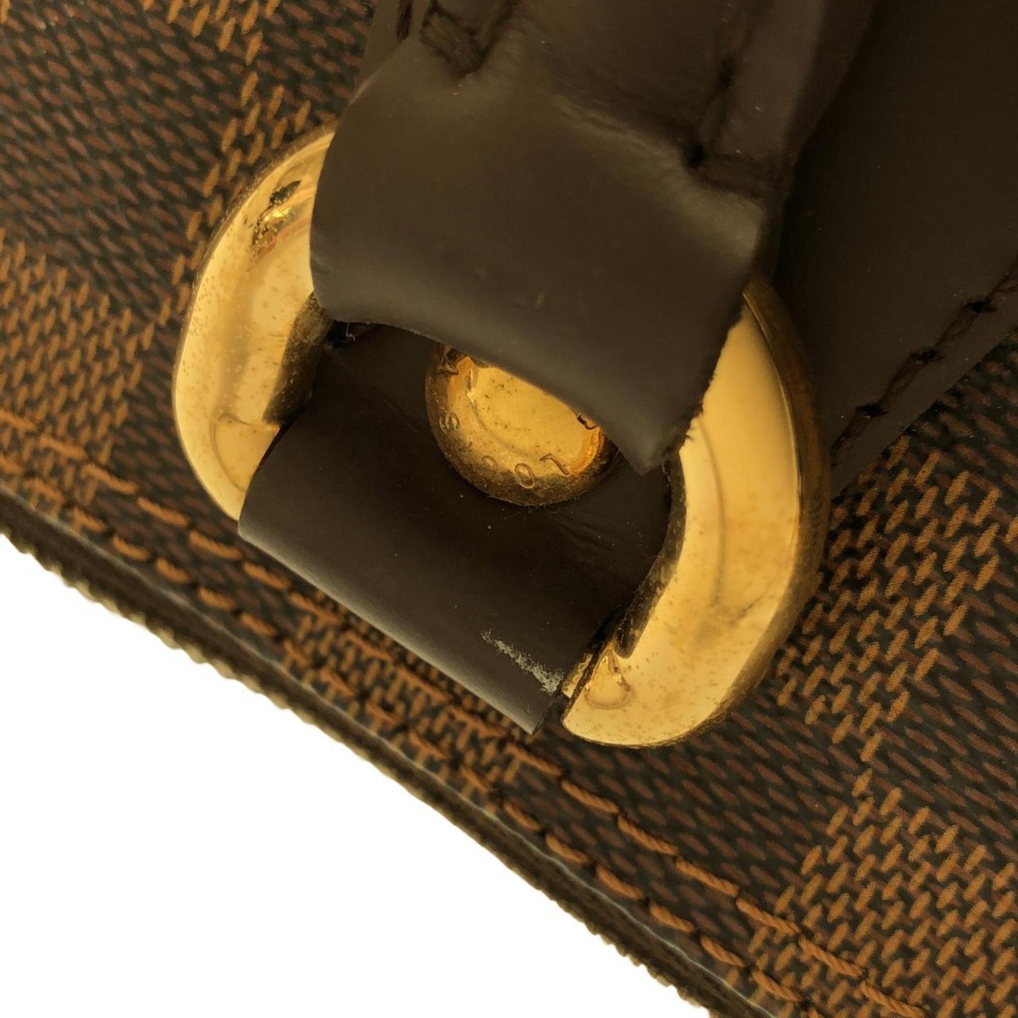 Louis Vuitton Brown Coated Canvas Handbag (Pre-Owned)