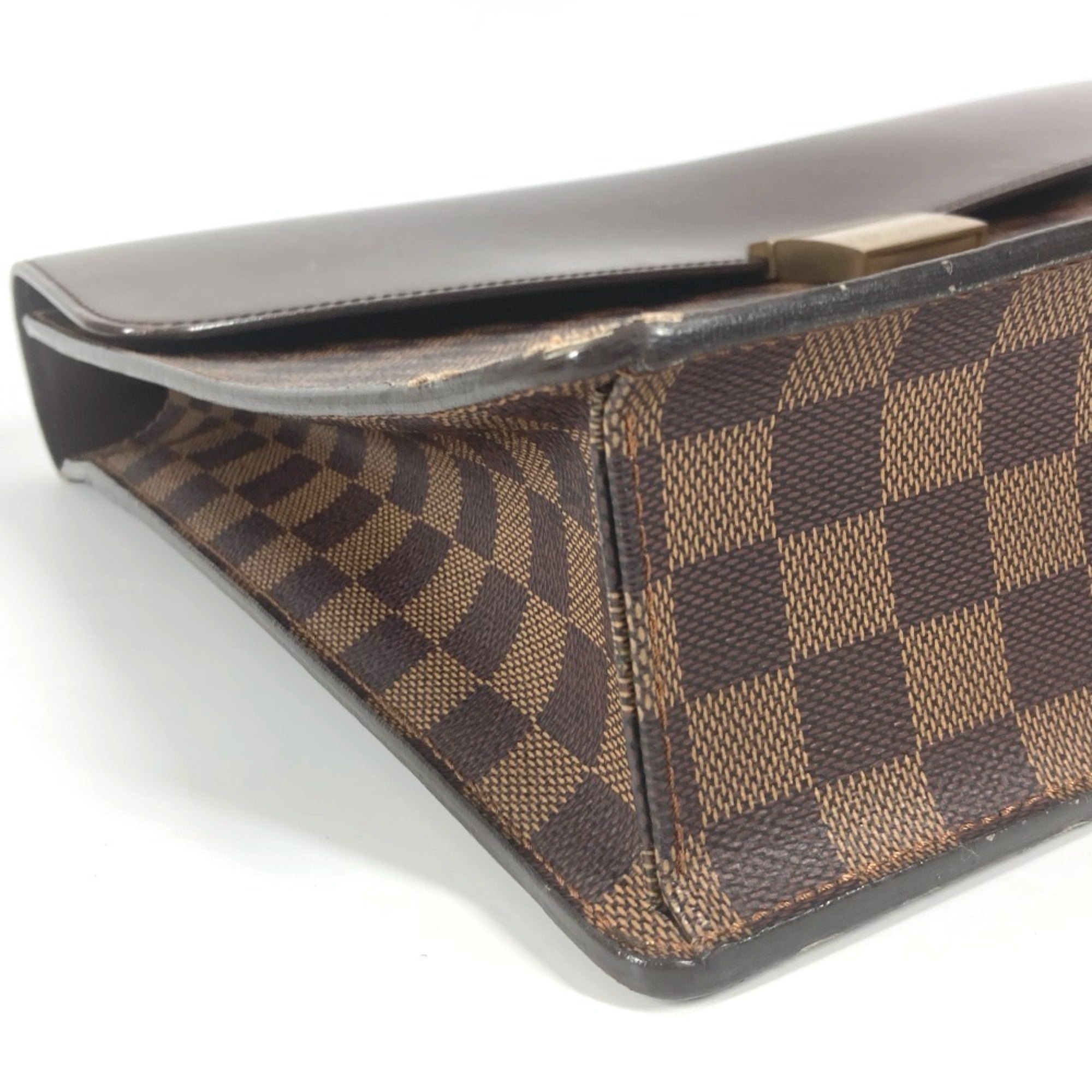 Louis Vuitton Brown Ebene Damier Canvas Briefcase (Pre-Owned)