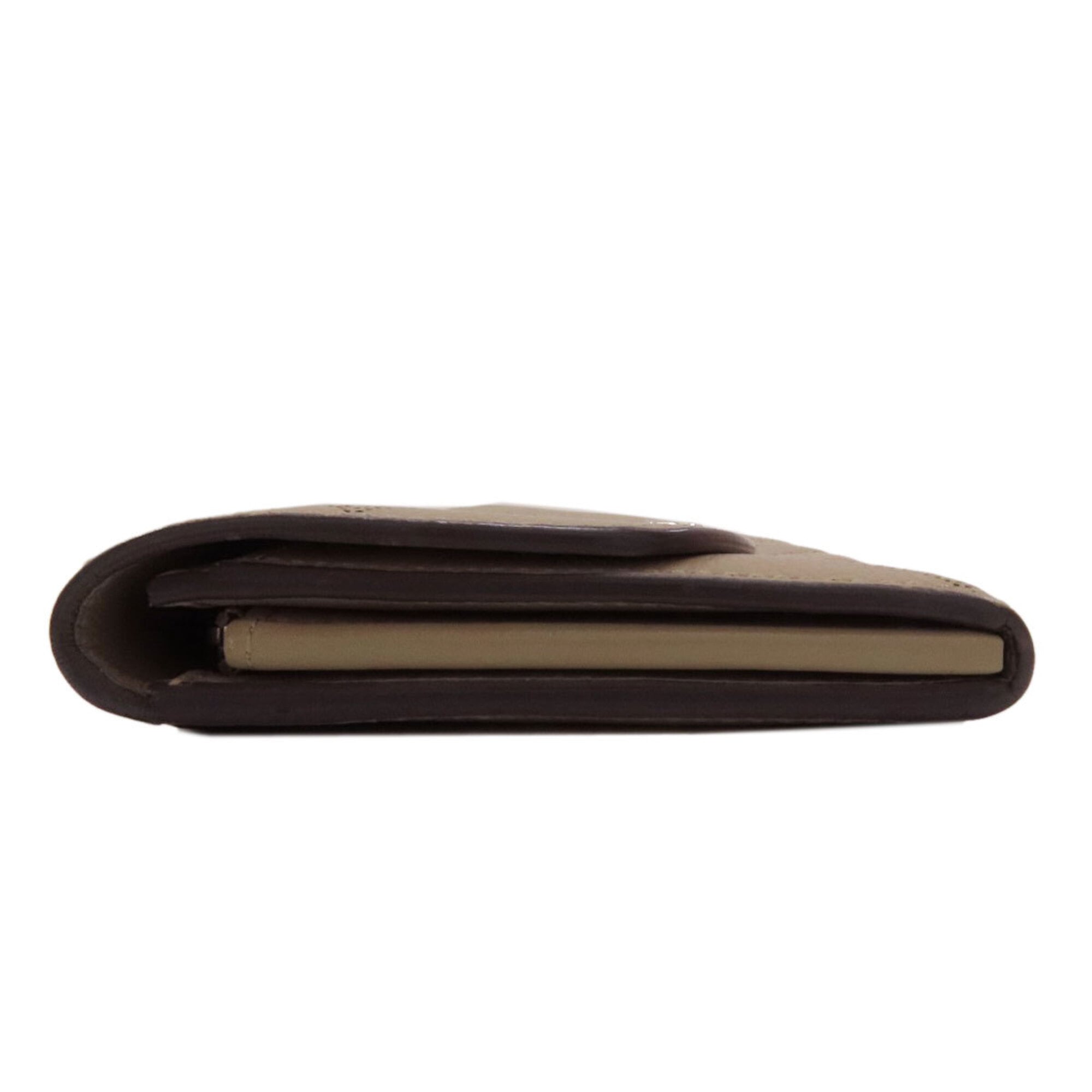 Louis Vuitton Galle Mahina Leather Leather Long Wallet (Bi-Fold) (Pre-Owned)