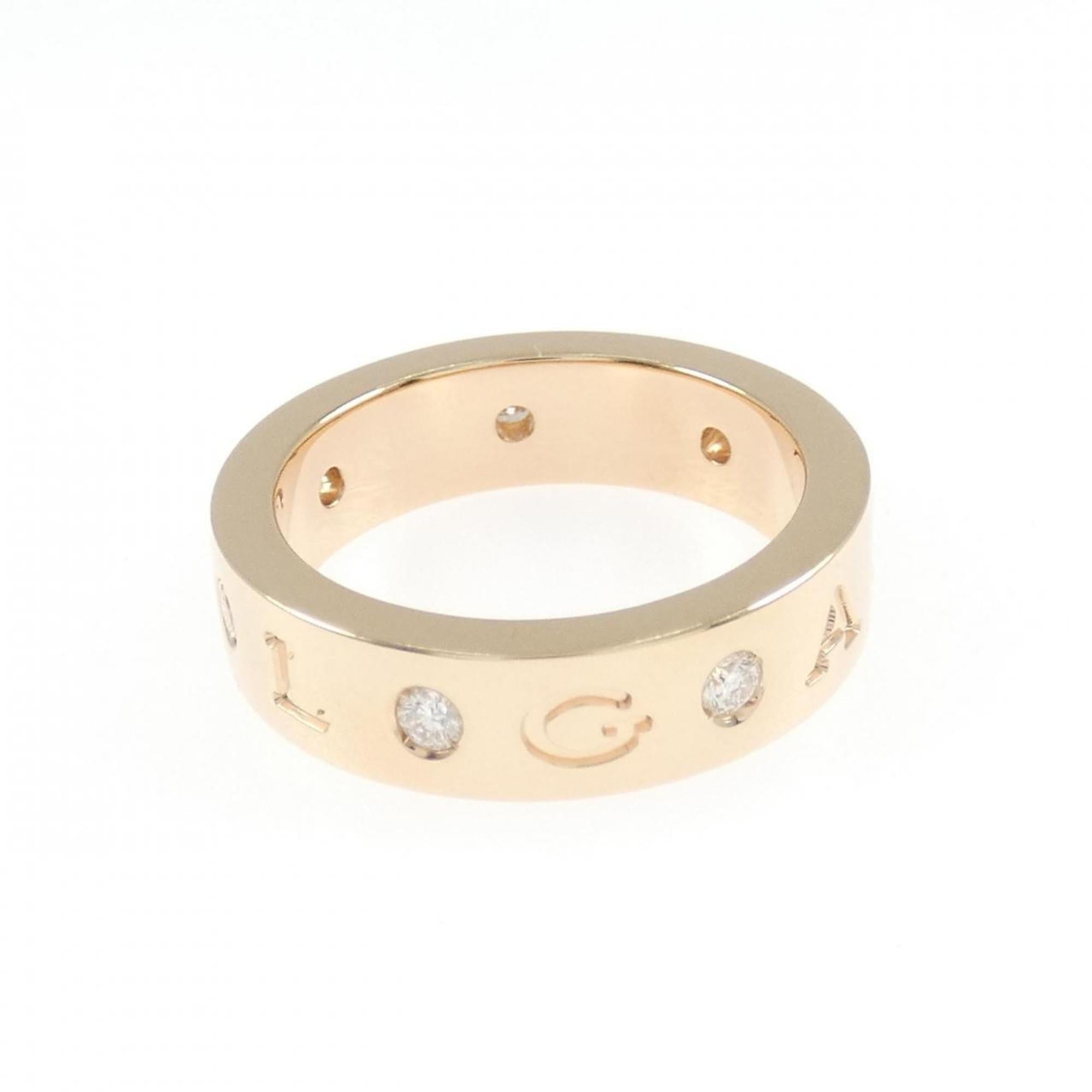 Bvlgari Pink Gold Pink Gold (18K) Band Ring (Pre-Owned)